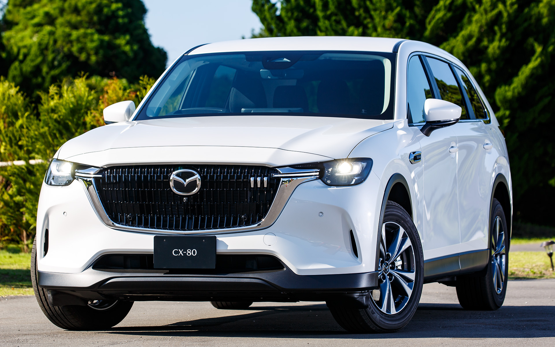 撮影車両のボディカラーはロジウムホワイトプレミアムメタリック