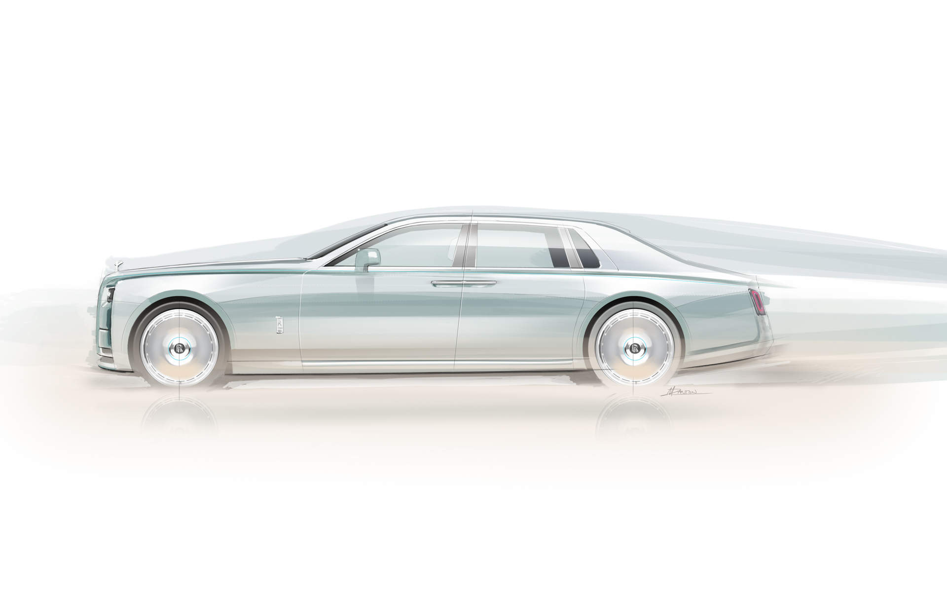 ファントム・シンティラのデザインスケッチ