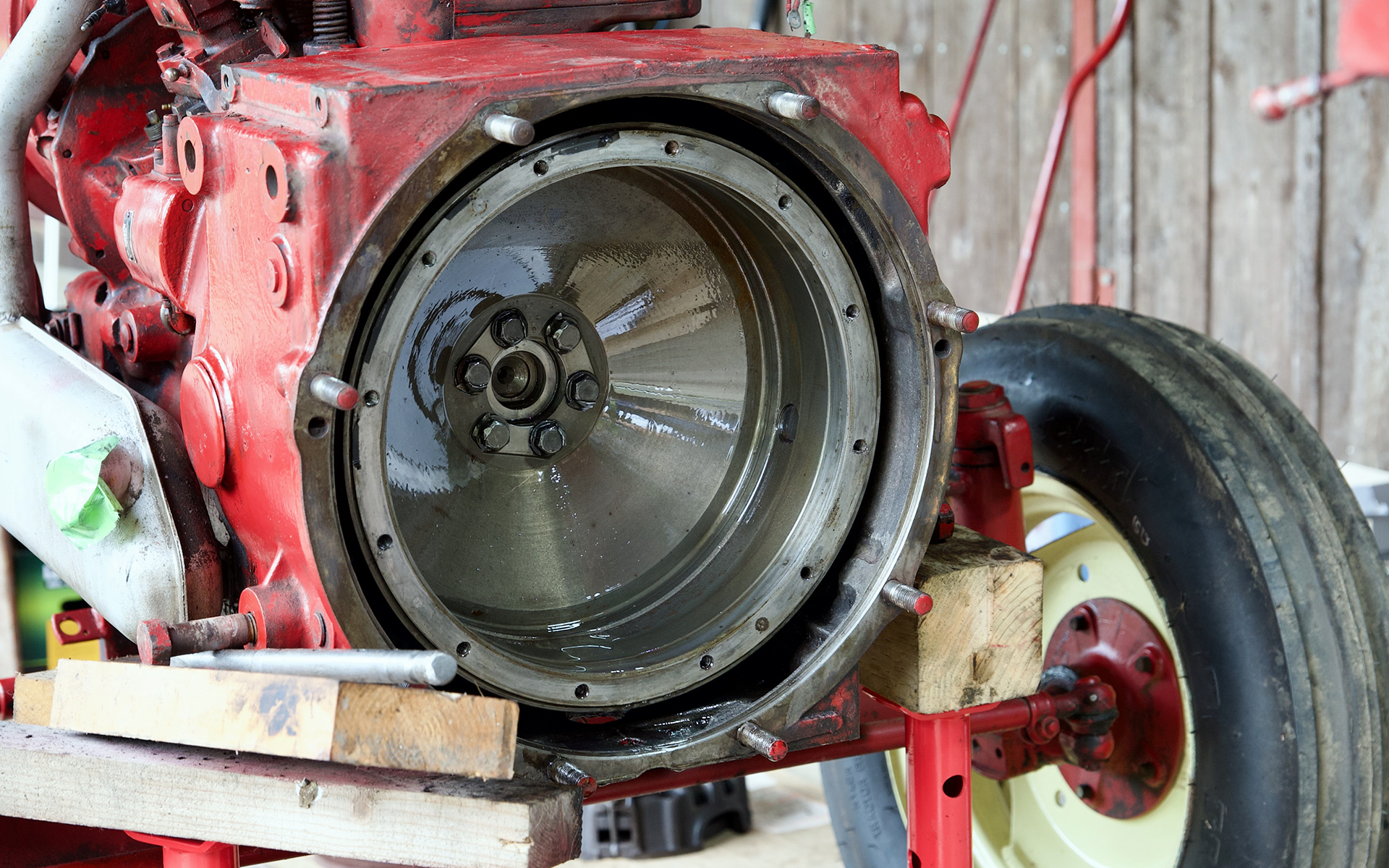 こちらは流体クラッチ