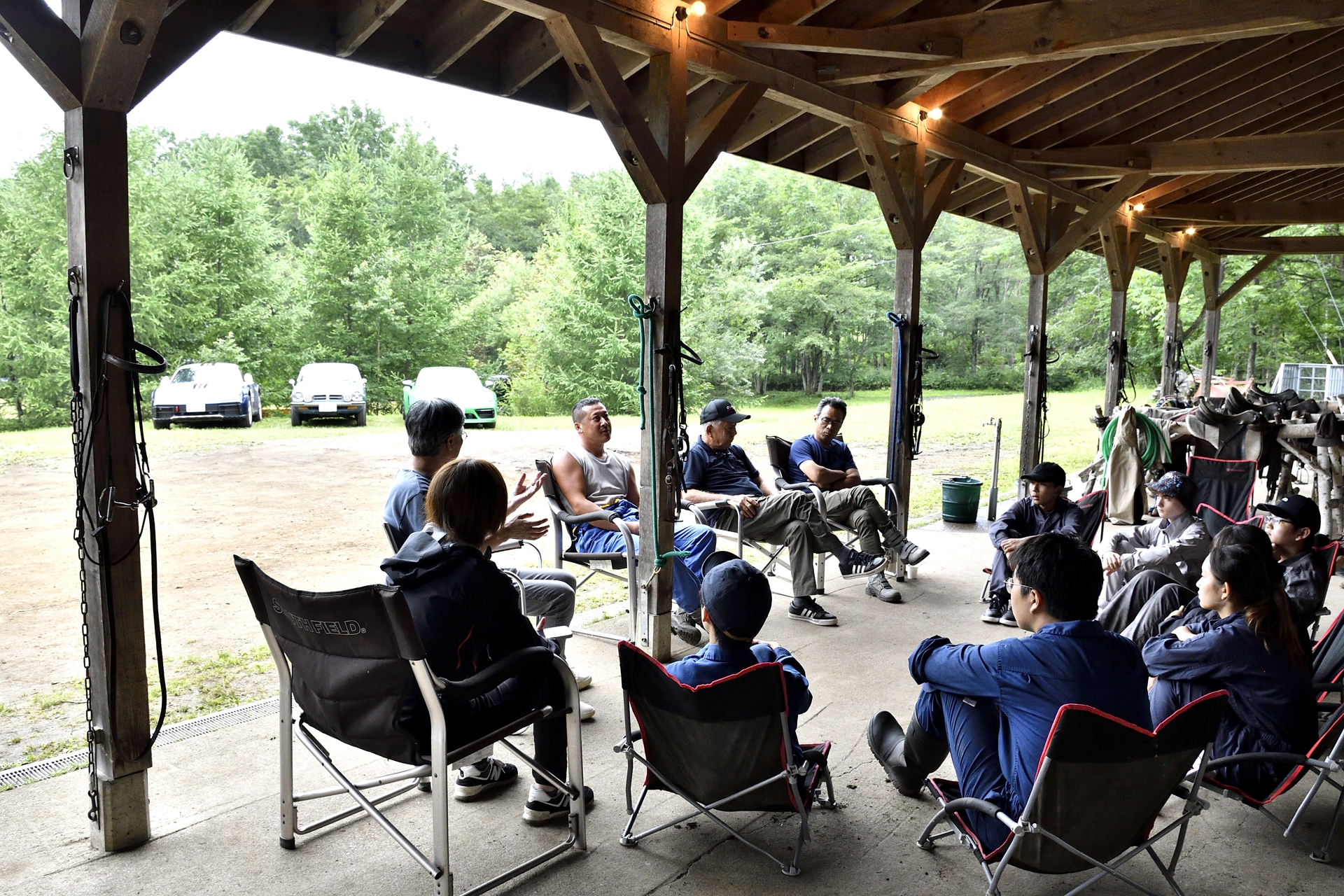 プログラム最終日には講師と学生たちの意見交換も行なわれた