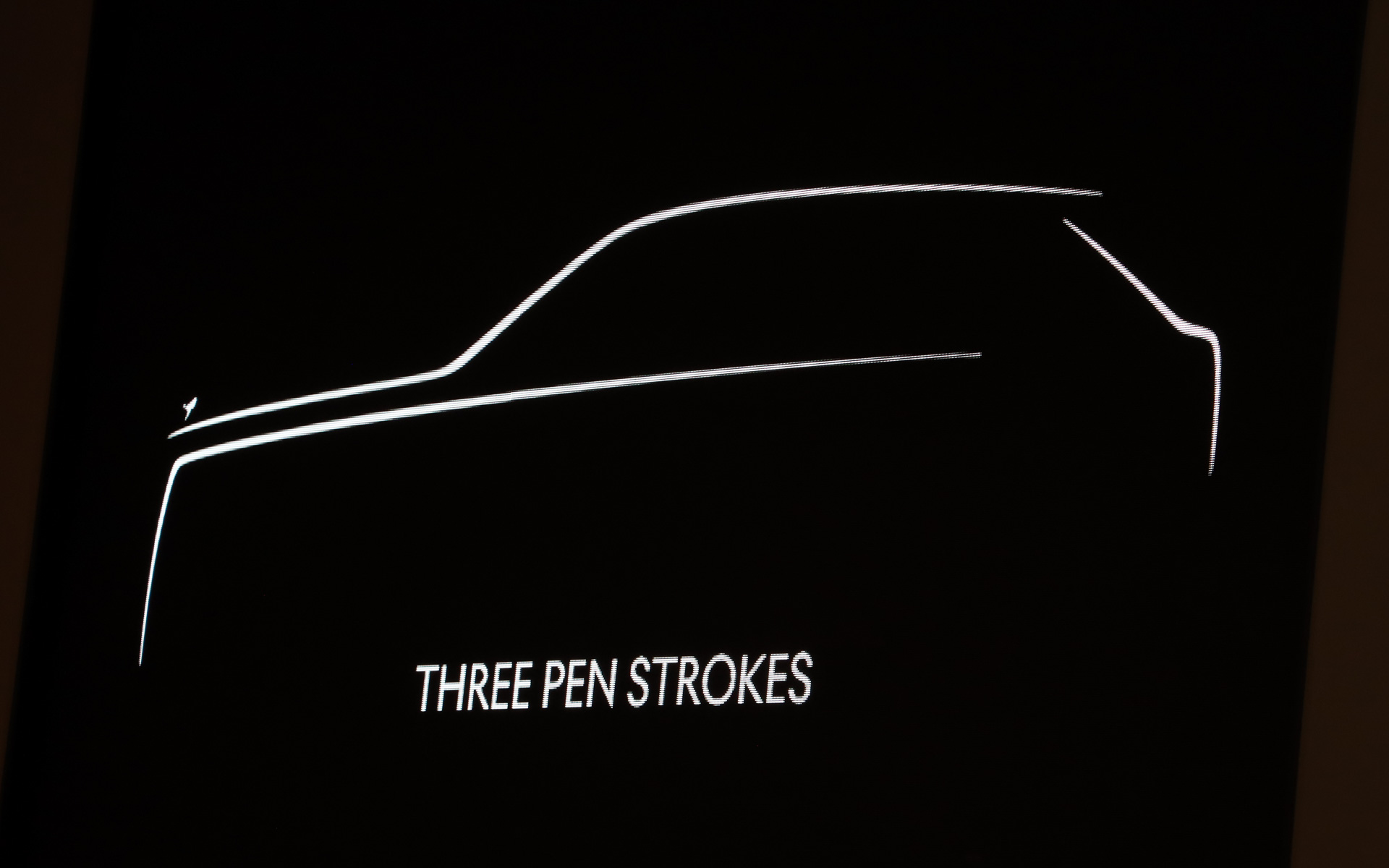 ロールス・ロイスモデルに共通する「3本のライン」