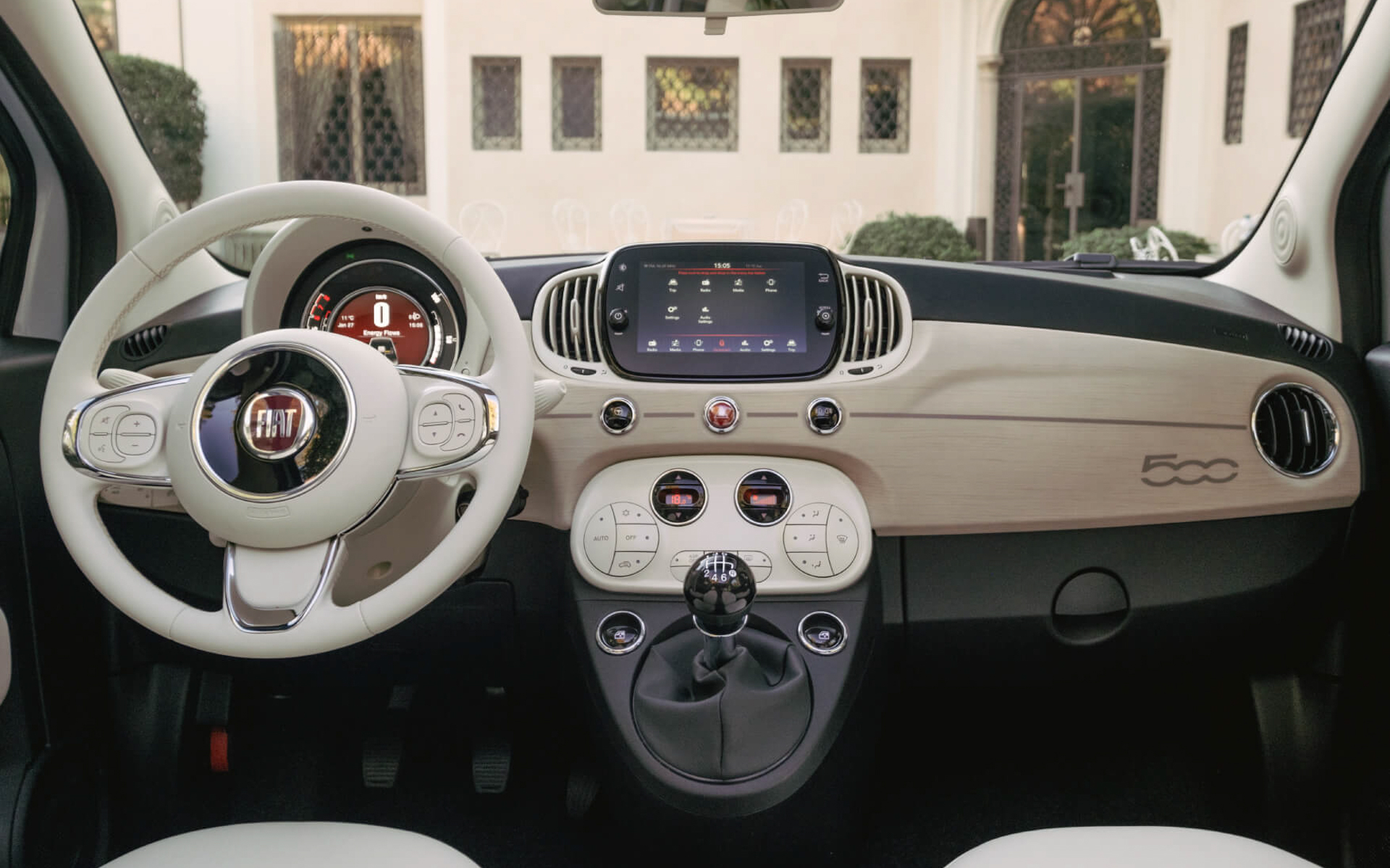 500C Collezione 1957のインテリア