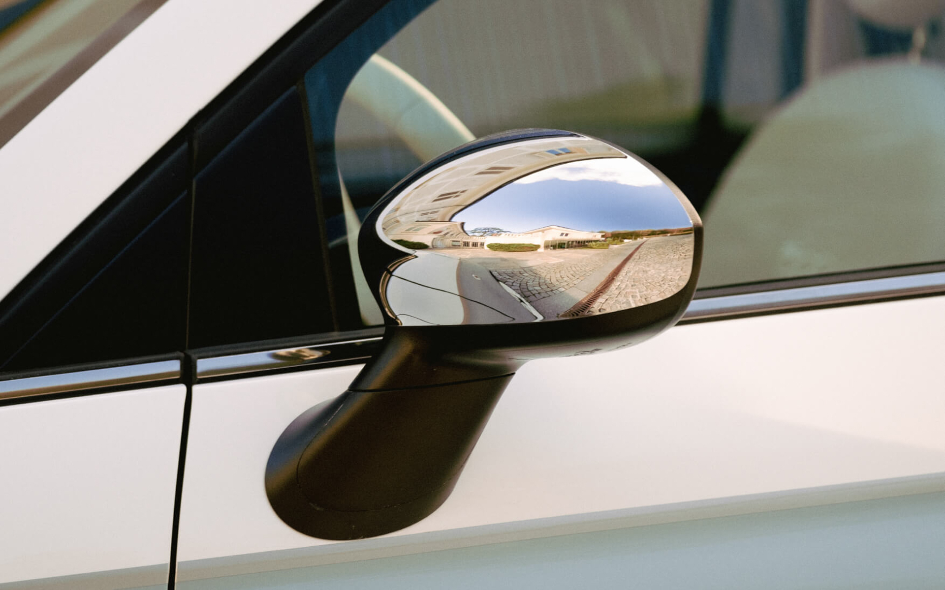 クローム サイドミラーキャップ