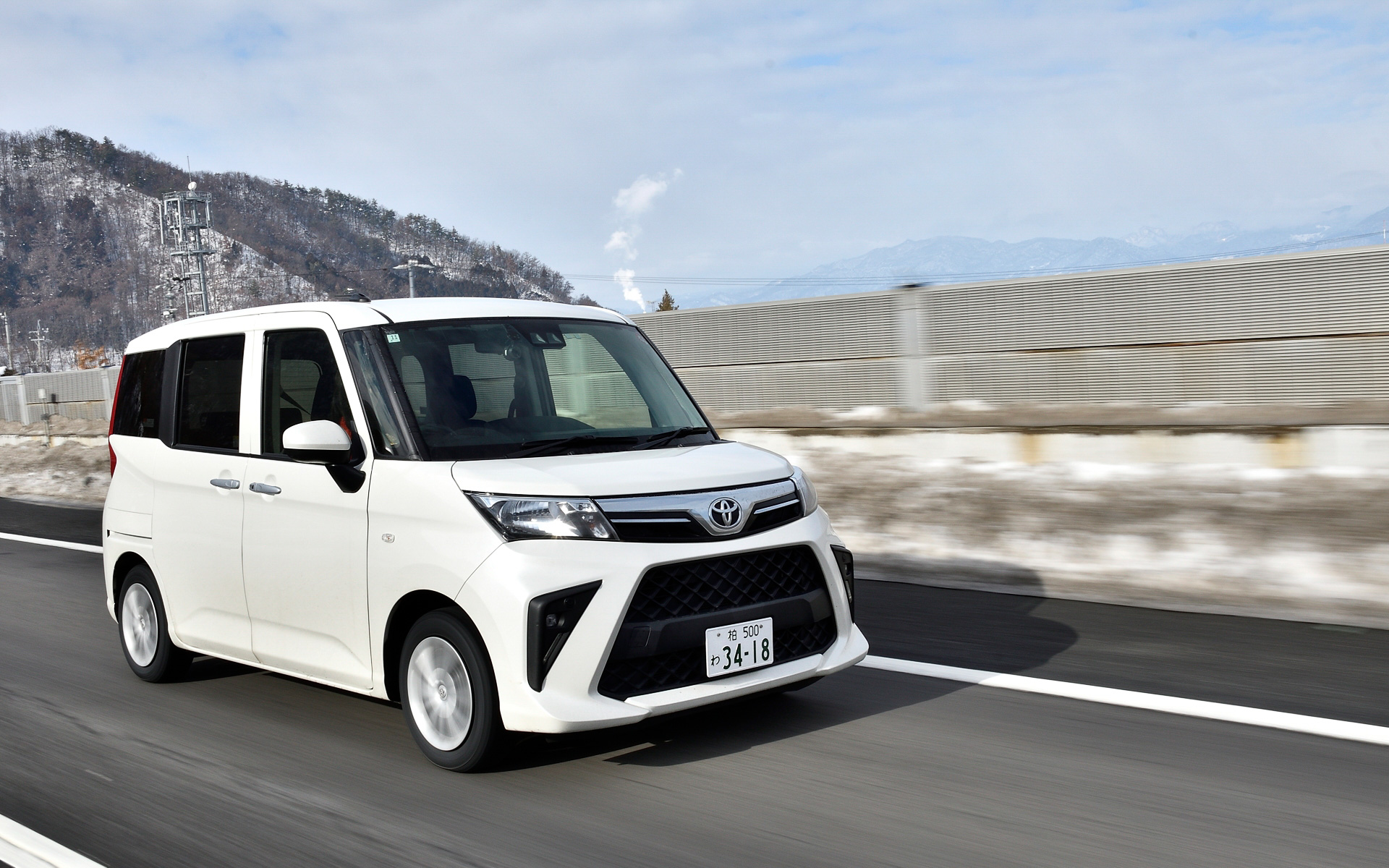 トヨタ「ルーミー」にN BLUE 4Seasonを履かせてさまざまな路面で試してみた