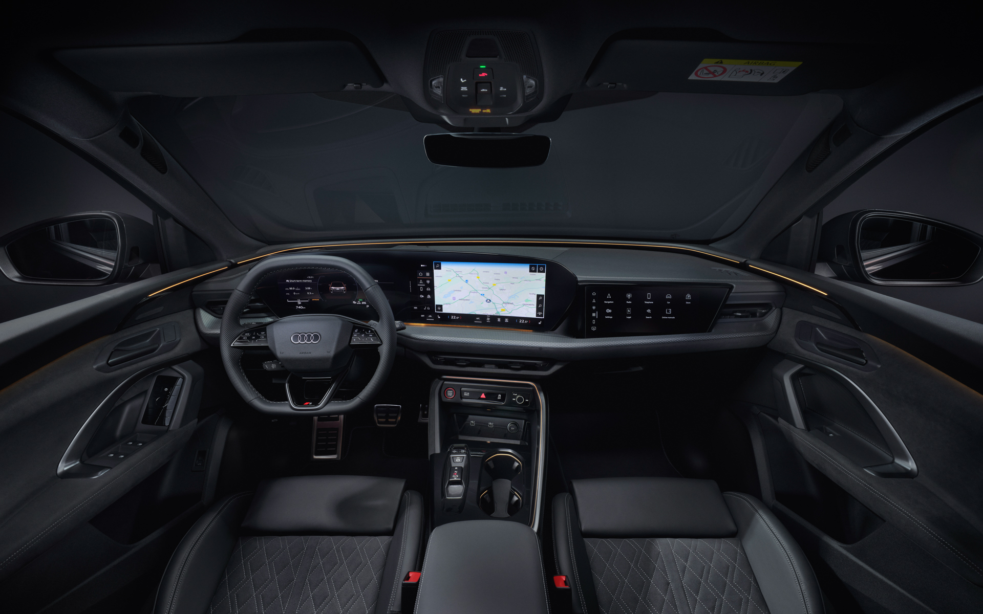 新型Q5のインテリア