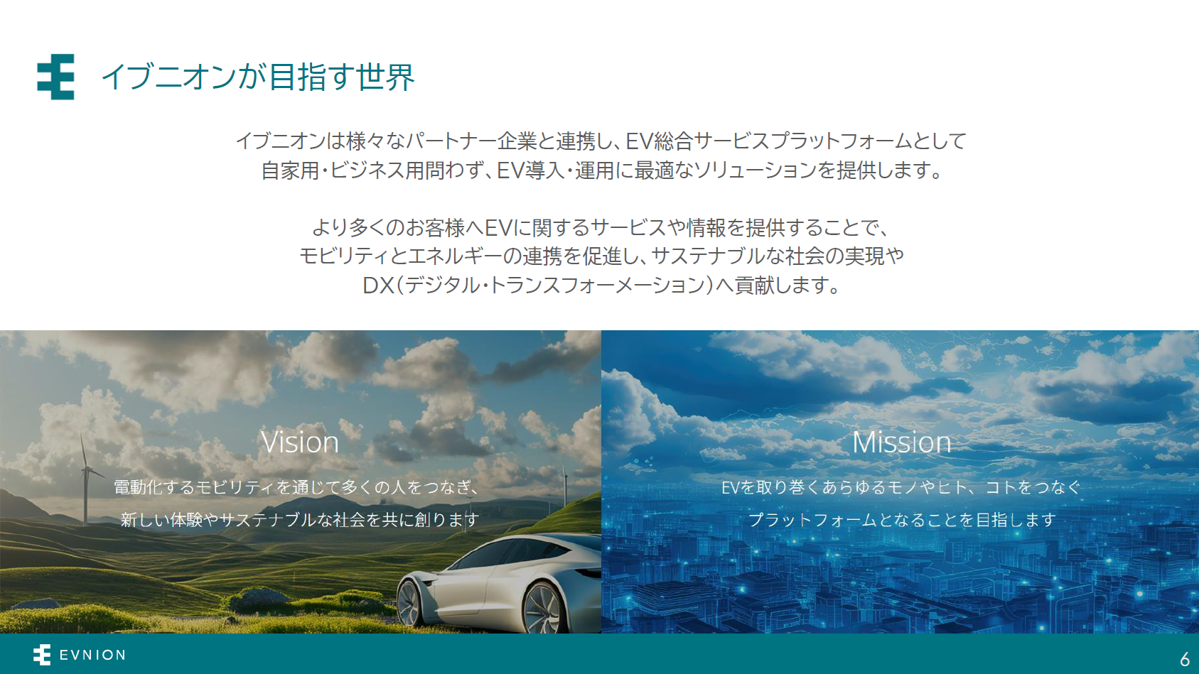 イブニオンが目指す世界