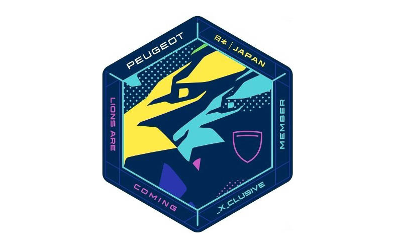 PUGEOT 9X8 2024 ステッカー