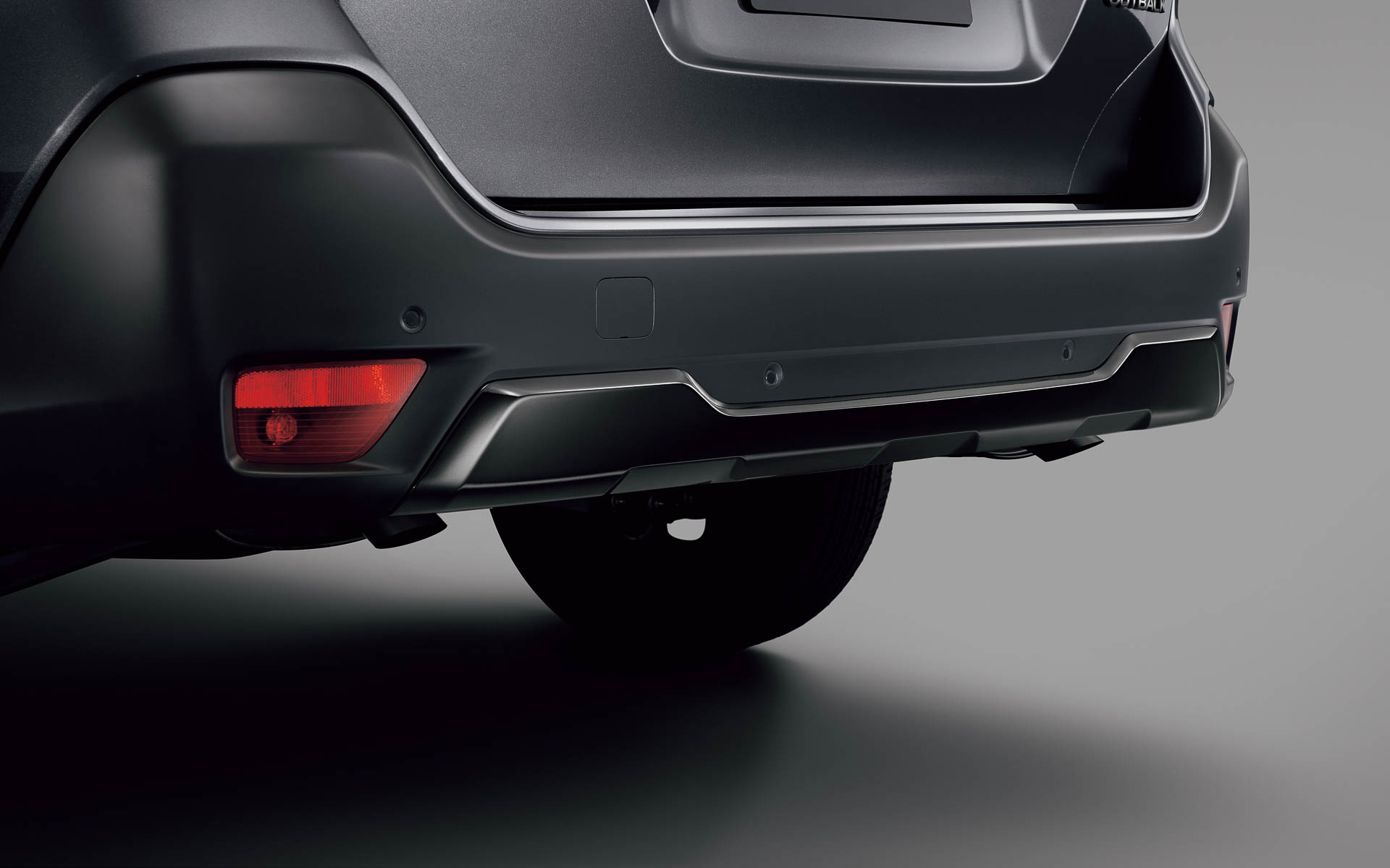 リアバンパーガード（ブラック塗装）