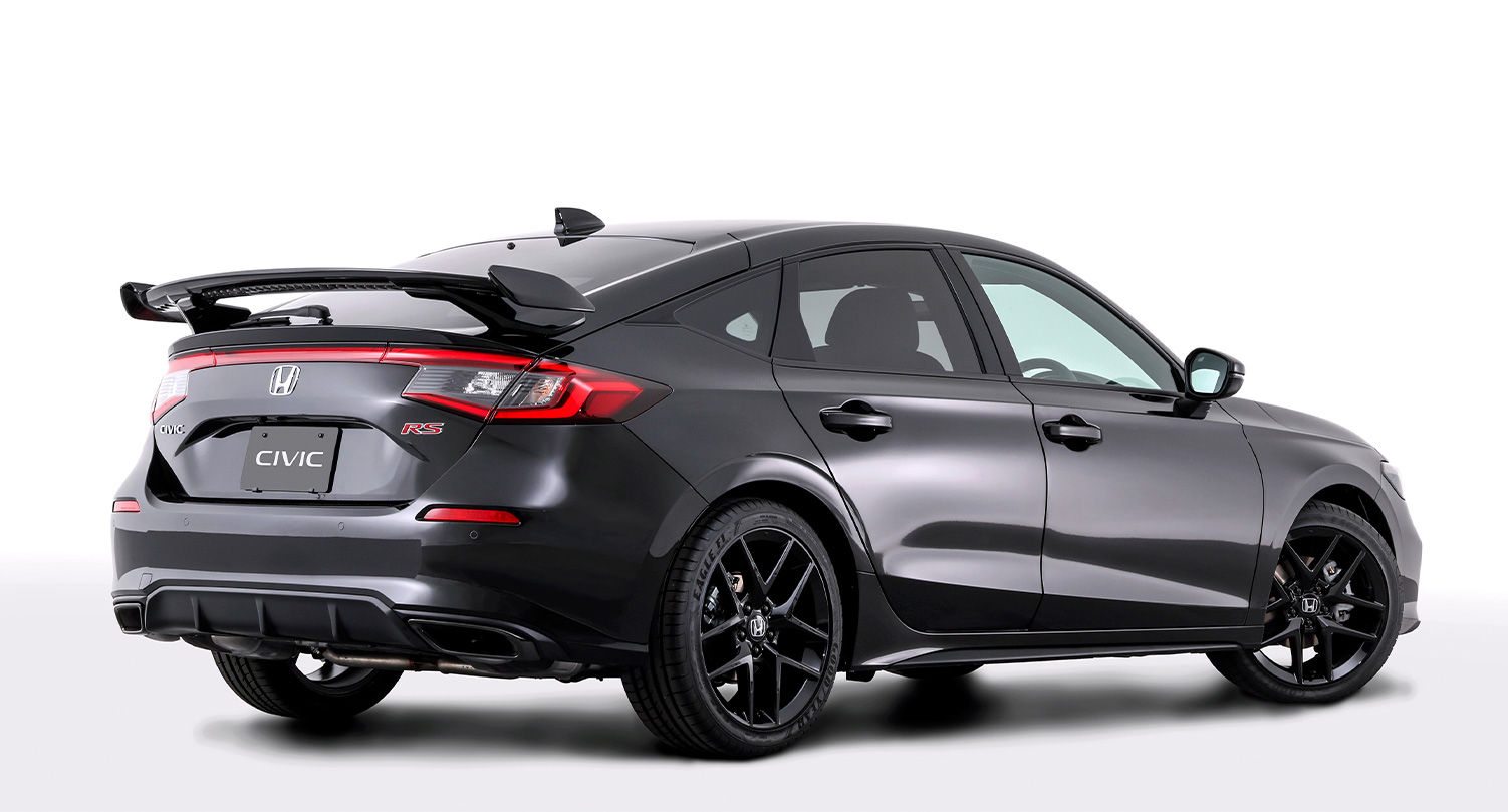“実効空力”の最新技術を搭載した新型CIVIC RS純正アクセサリー装着車
