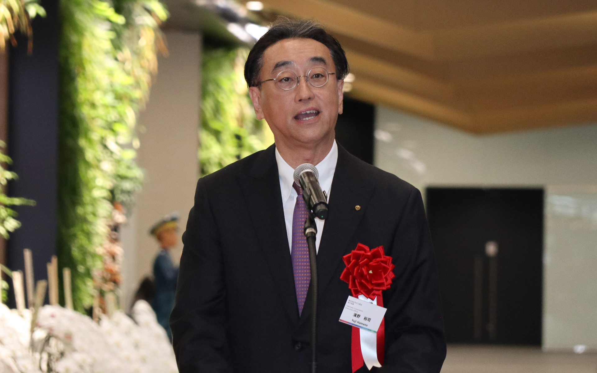 株式会社竹中工務店 執行役員 濱野裕司氏