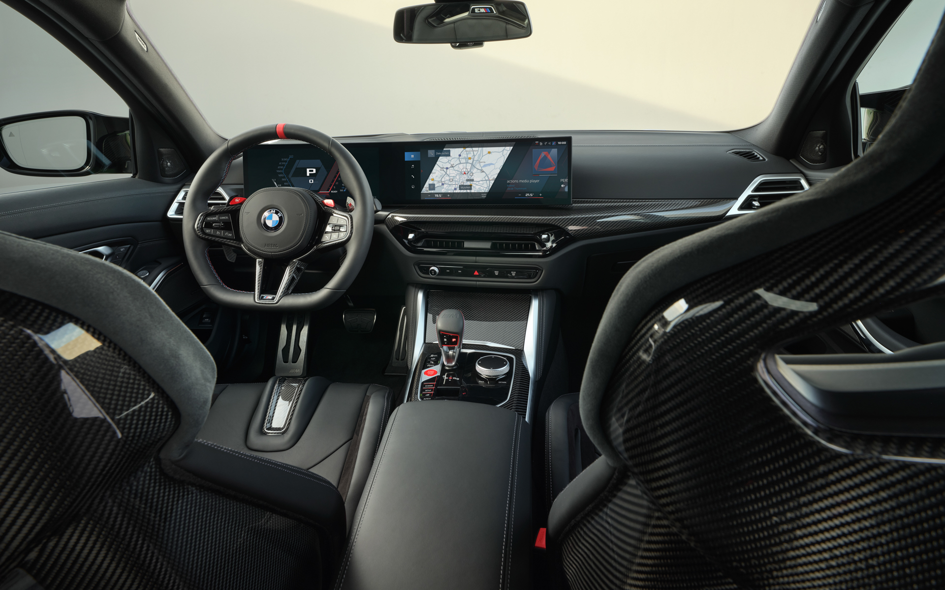 M3セダンのインテリア