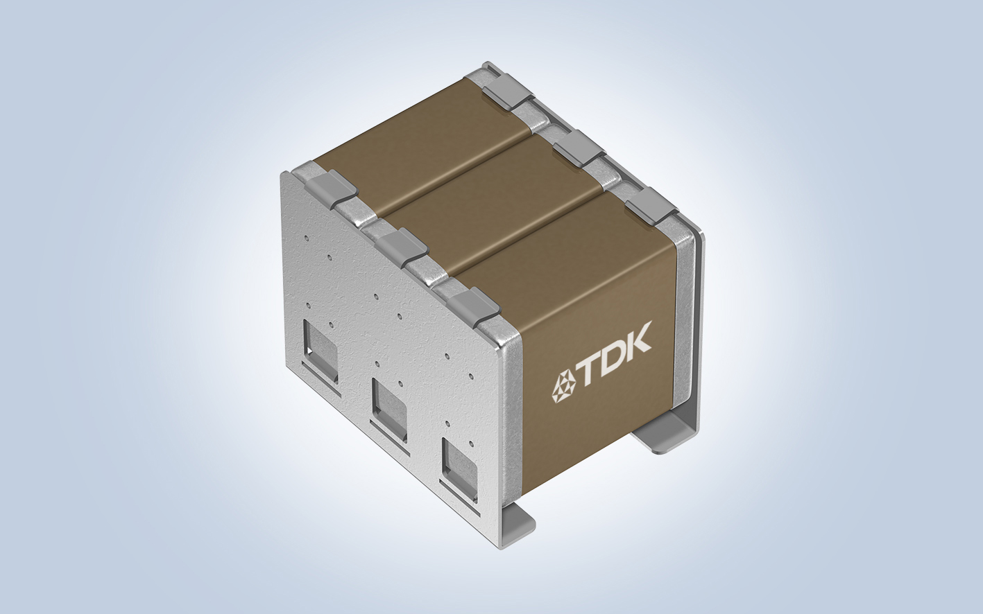 積層セラミックコンデンサ（MLCC）の金属端子付き多連型メガキャップ「CA」シリーズで車載用途向け製品を開発