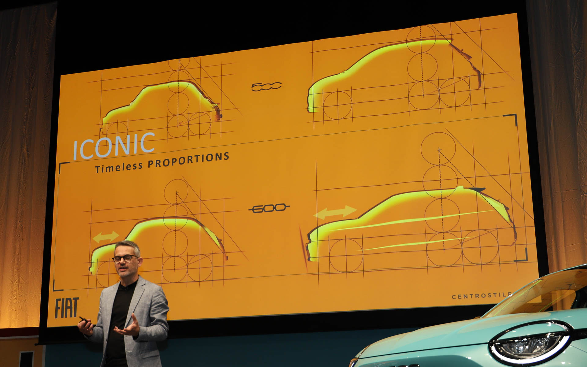 ルボワンヌ氏のプレゼンで紹介されたデザインスケッチ