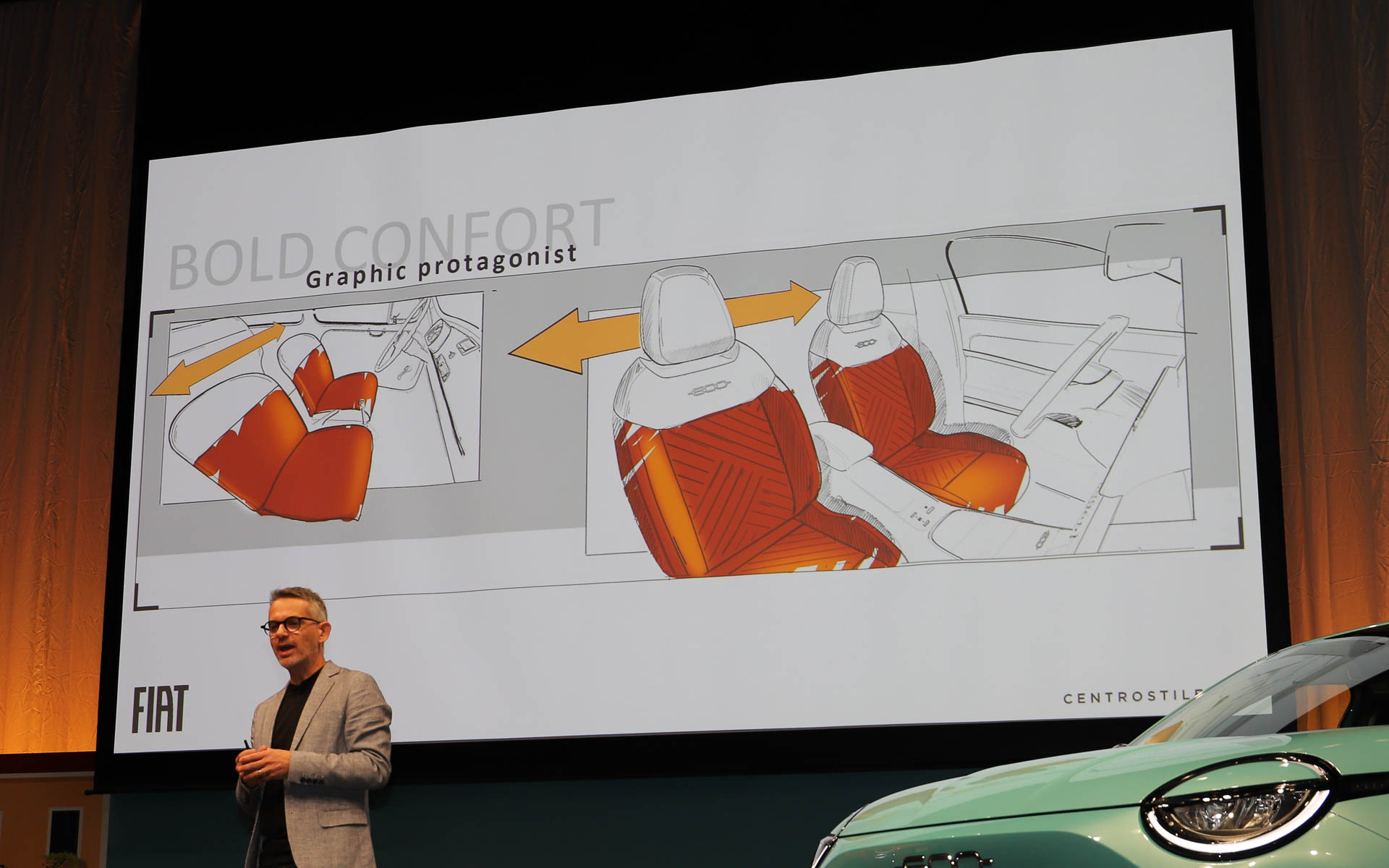 ルボワンヌ氏のプレゼンで紹介されたデザインスケッチ