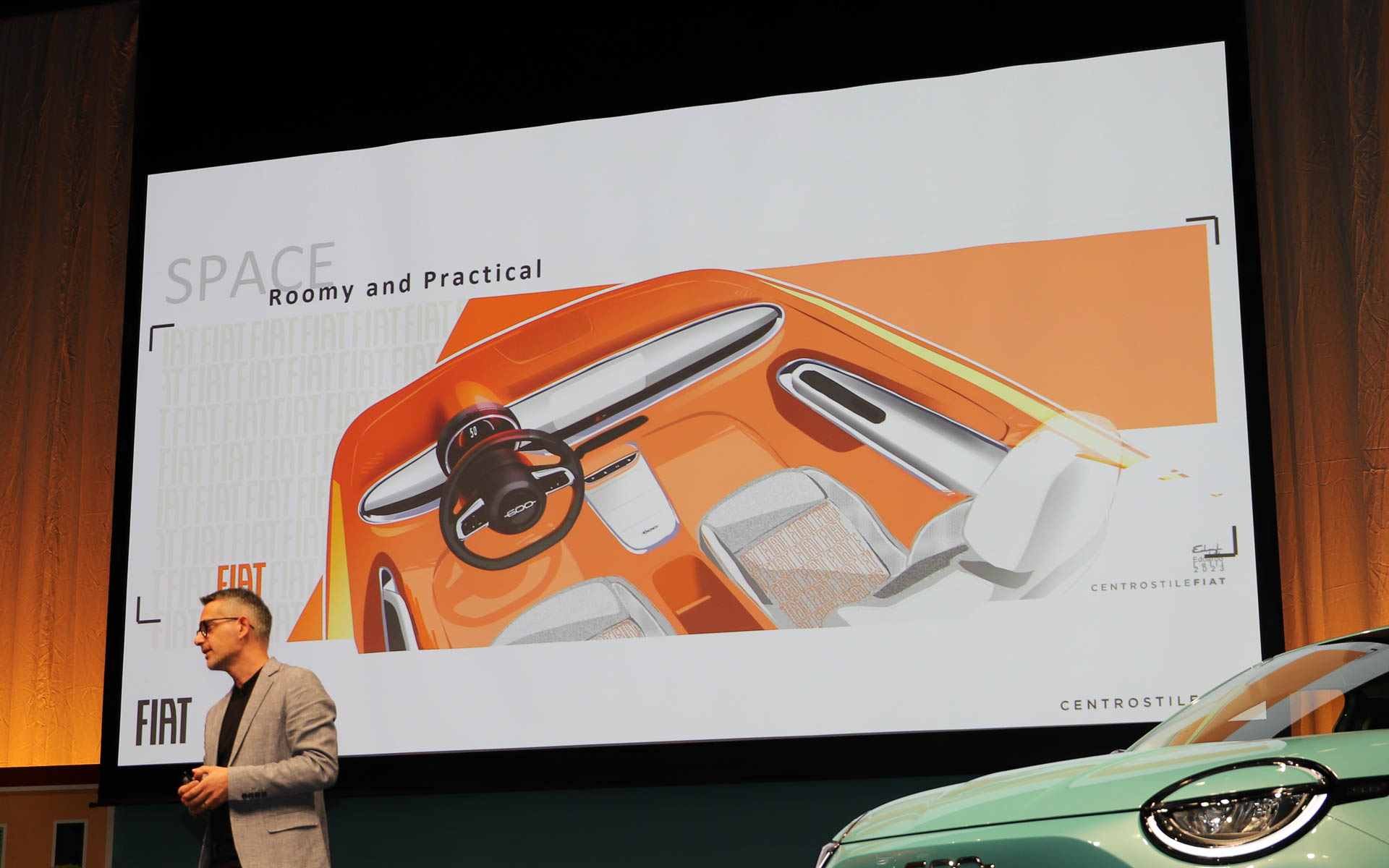 ルボワンヌ氏のプレゼンで紹介されたデザインスケッチ