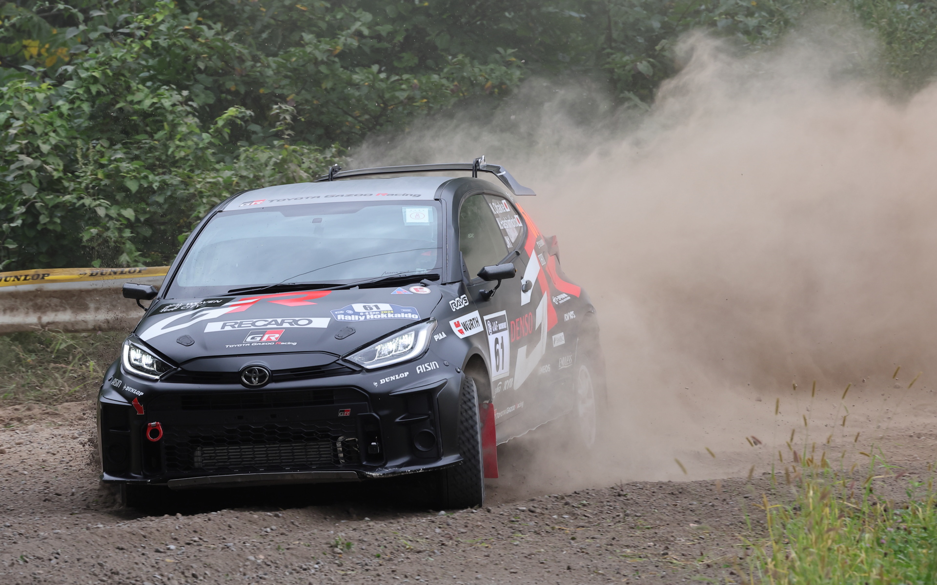 JN-1 大竹直生/橋本美咲組（GR YARIS GR4 Rally）