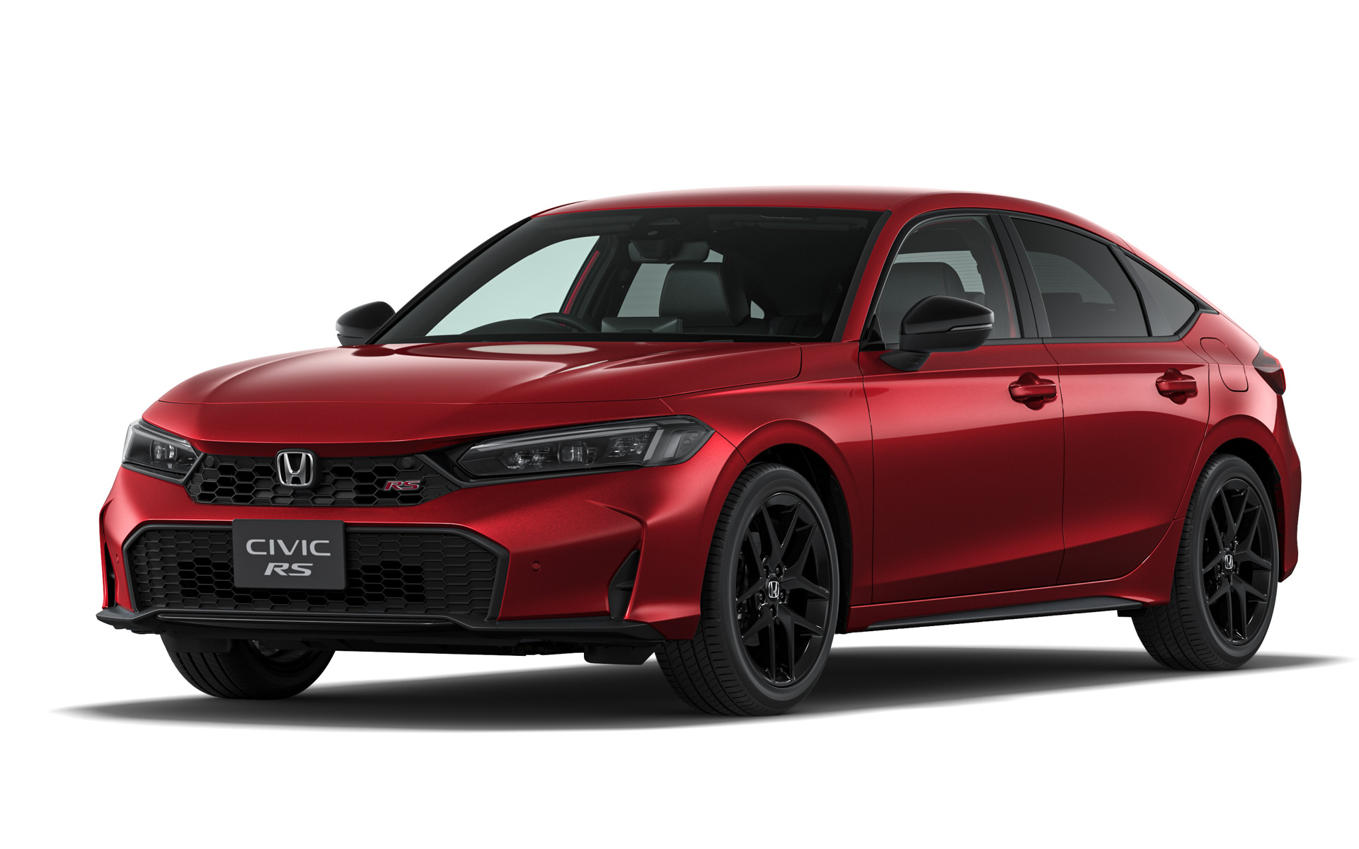 シビック「RS」（プレミアムクリスタルレッド・メタリック）