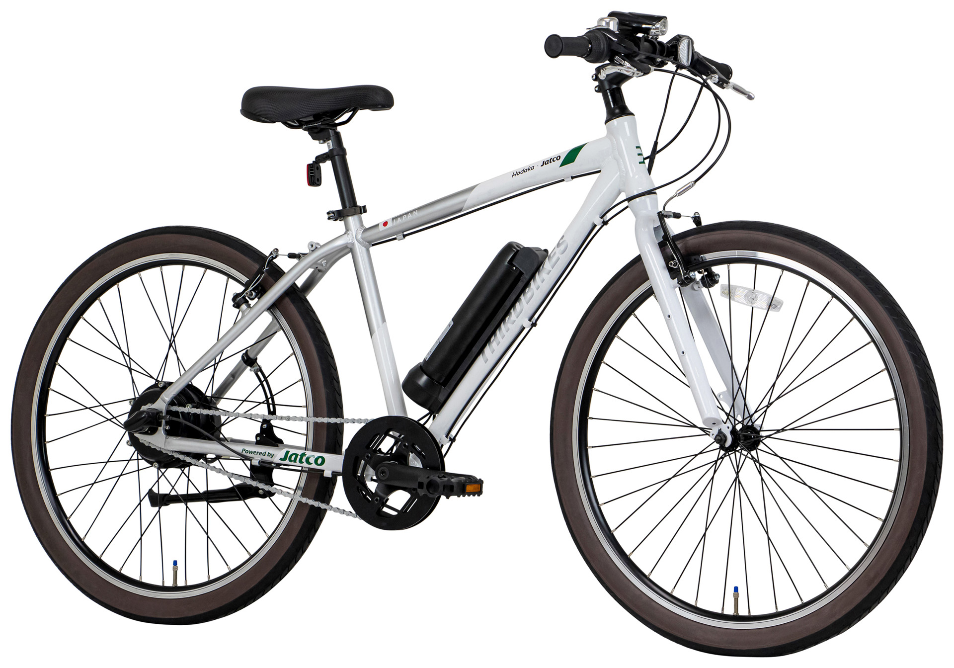 ジヤトコ製ドライブユニットを搭載した電動アシスト自転車のプロトタイプモデル