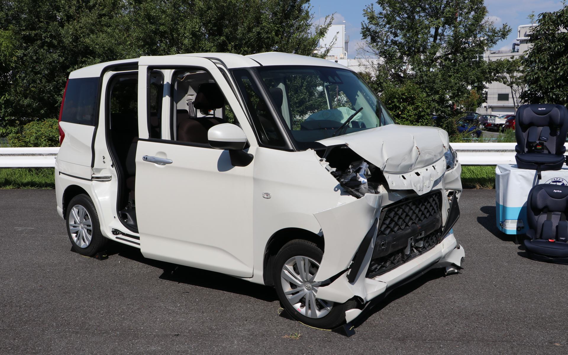 実際にテストに使用した車両