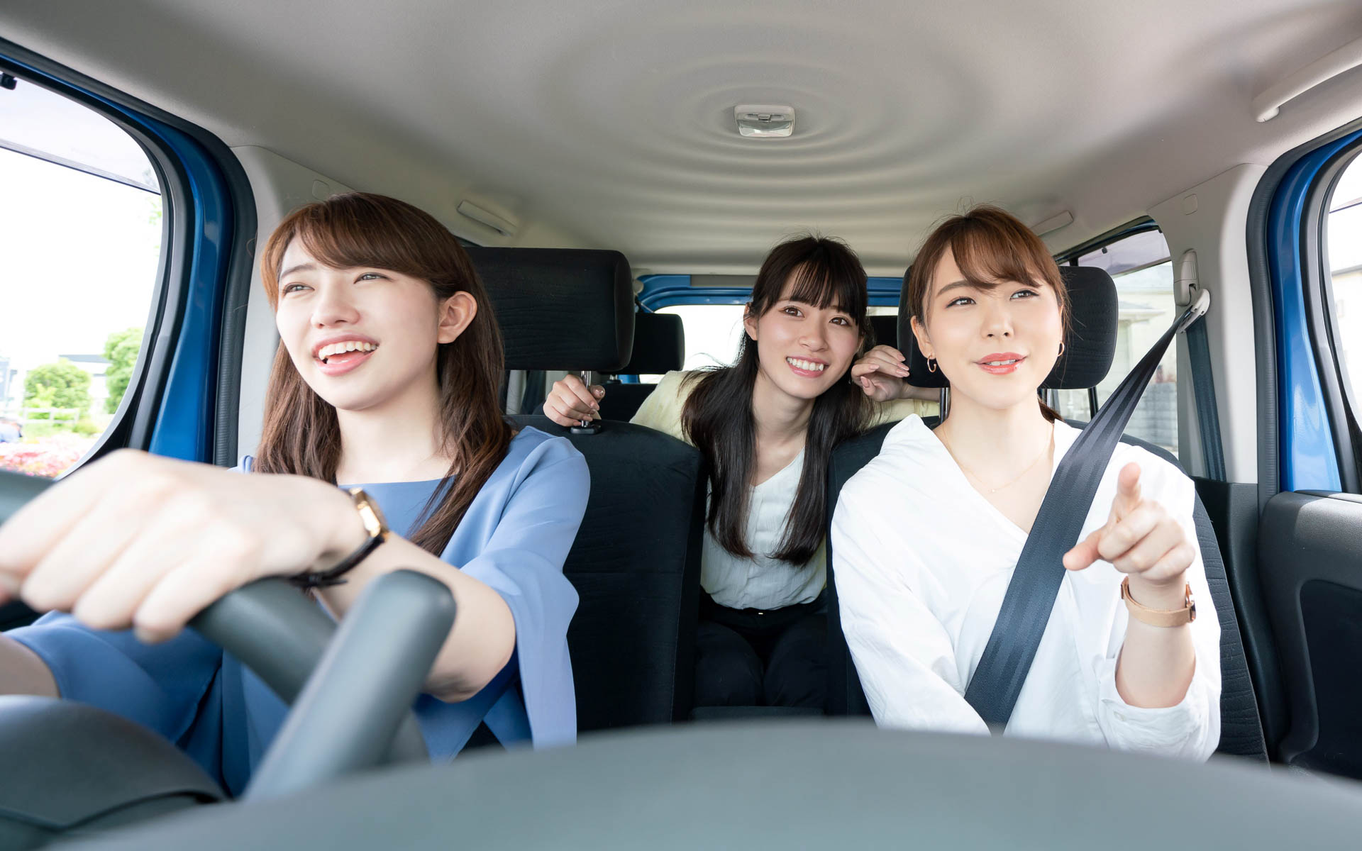 車室内撮影のイメージ