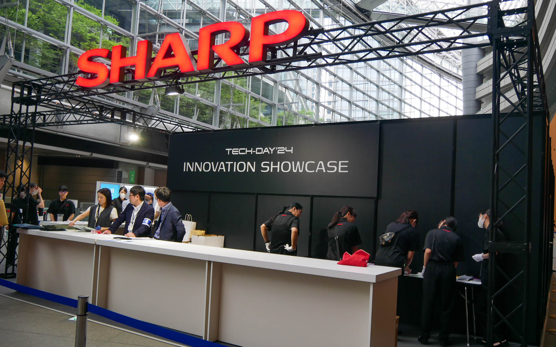 「SHARP Tech-Day’24 “Innovation Showcase”」は9月17日～18日に東京国際フォーラムで開催されている