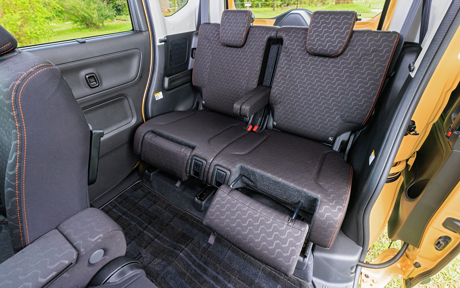 調整式のフットレストも装備