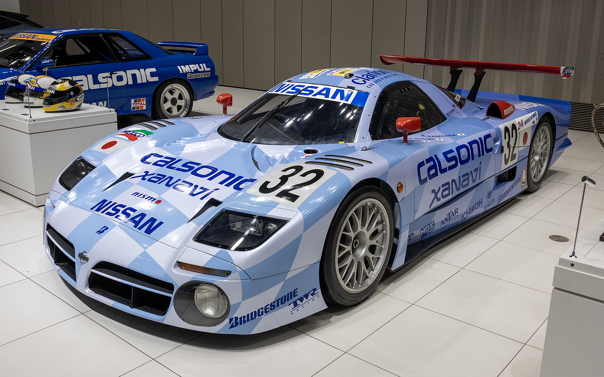 ニッサンR390GT1。1998年ル・マン24時間で総合3位に入賞した車両