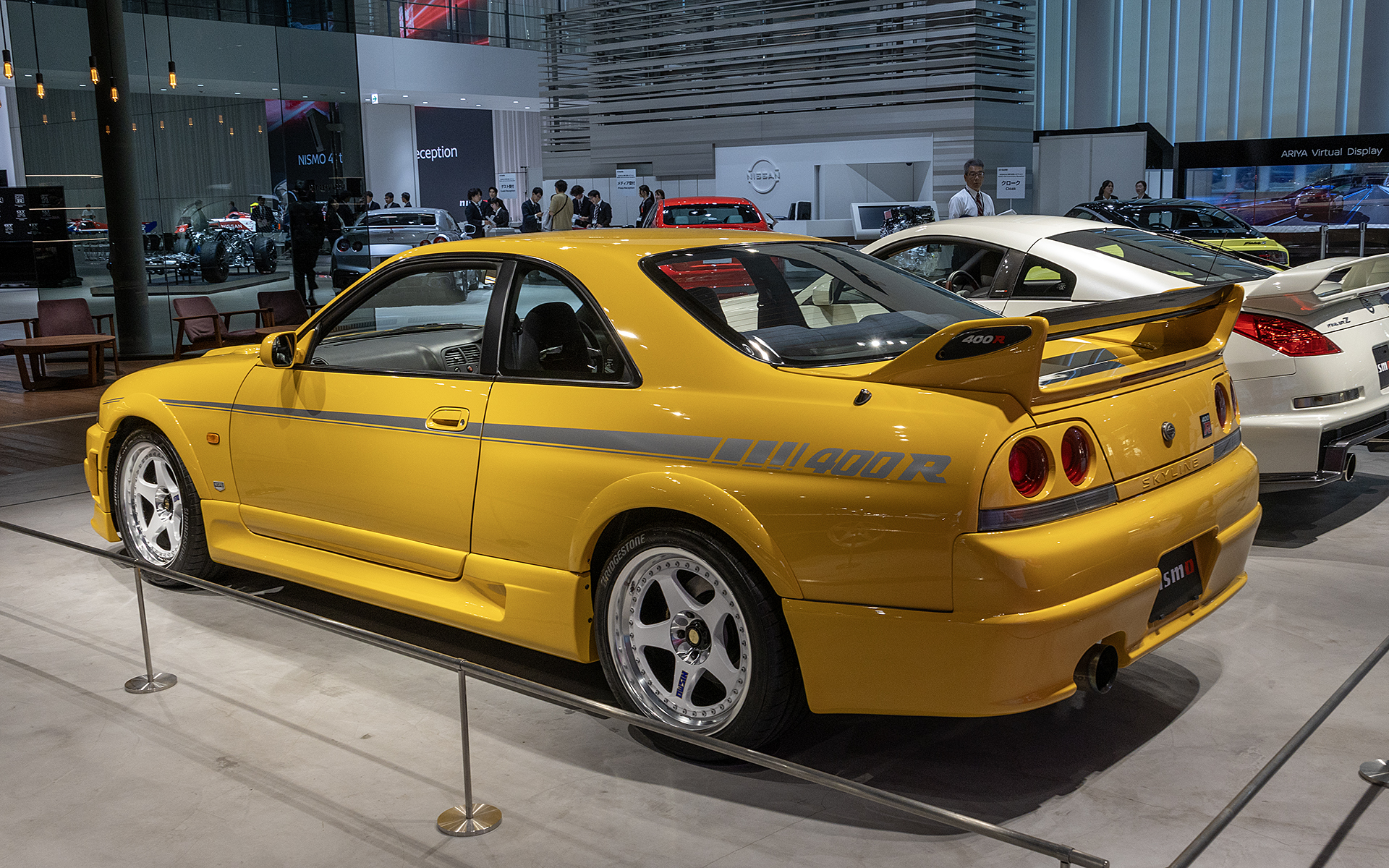 エンジンは2.6リッターから2.8リッターへ排気量アップ。このエンジンはRB-X GT2という名称