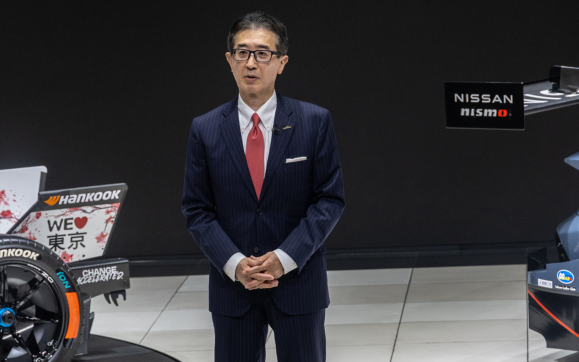 最後に登壇したのは日産モータースポーツ＆カスタマイズ株式会社 代表取締役社長兼最高経営責任者 片桐隆夫氏