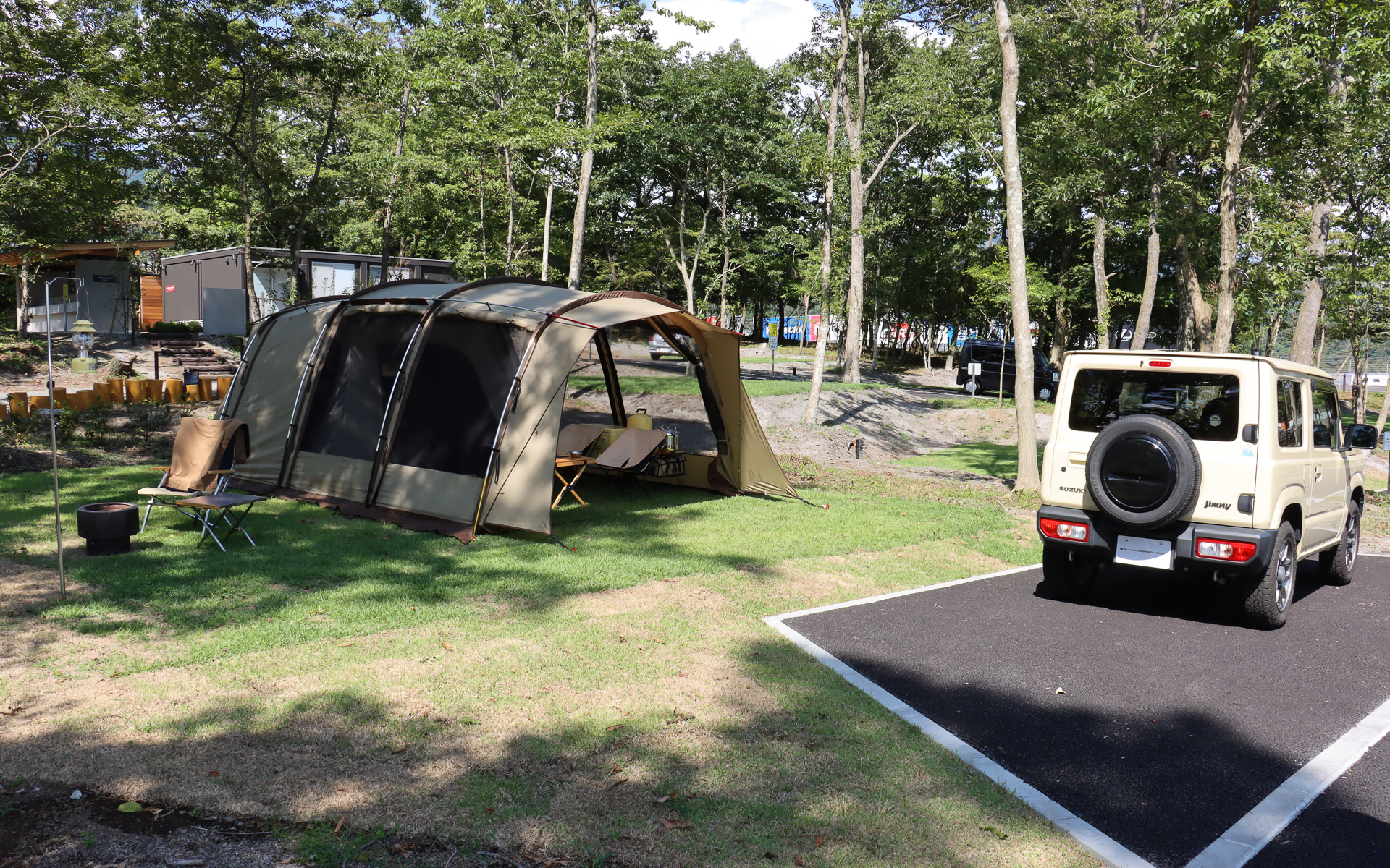 「オートキャンプサイト」の利用イメージ