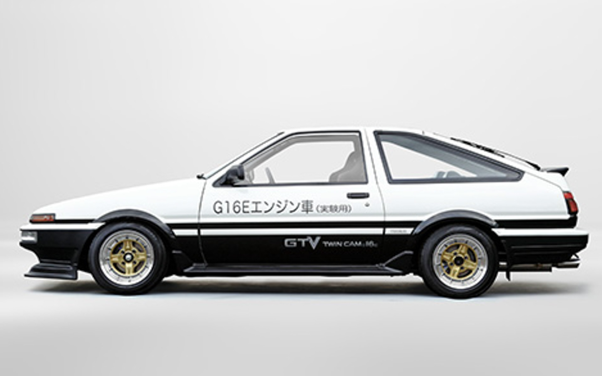 直列3気筒の「G16E」を搭載する「AE86 G16E Concept」
