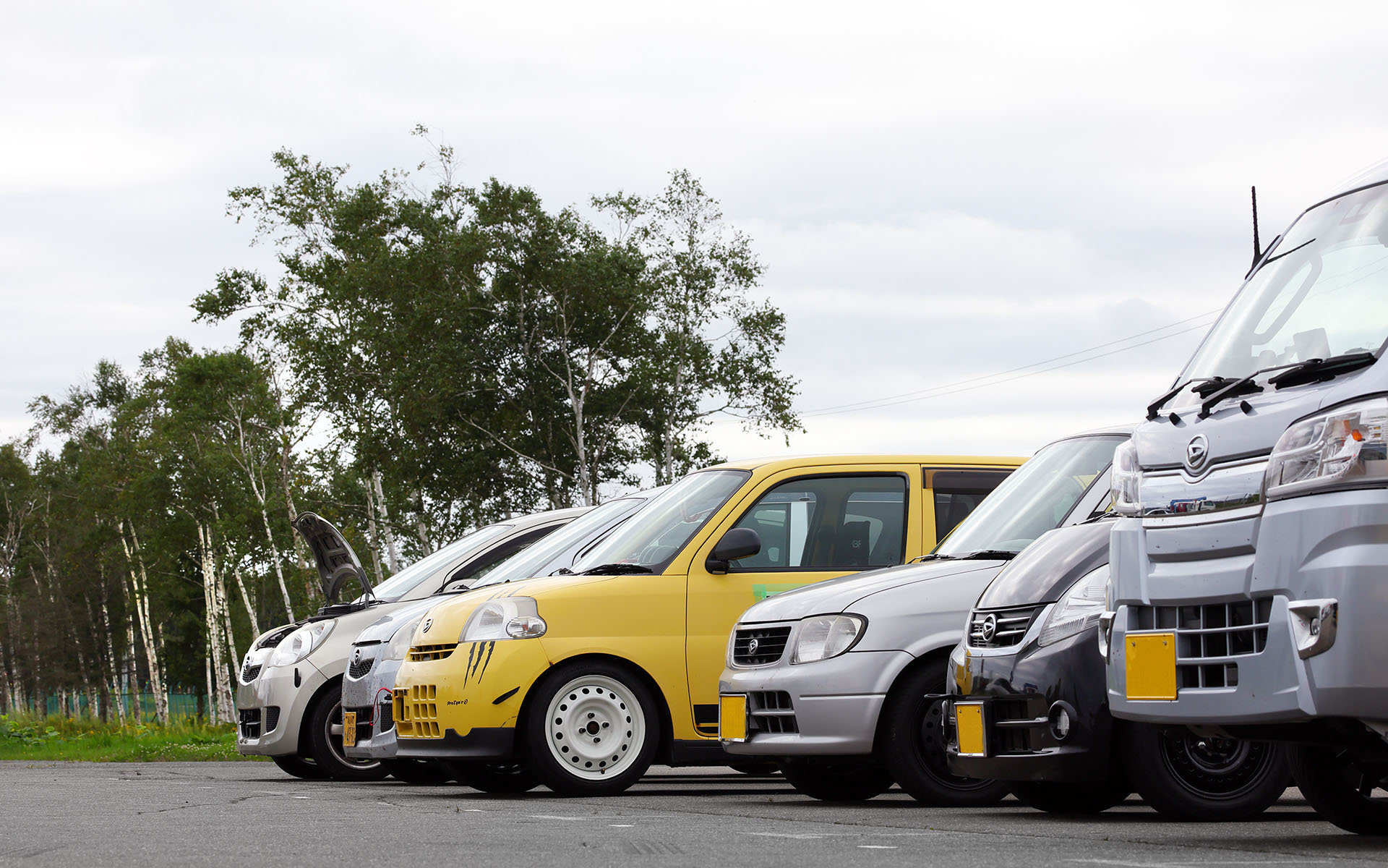 スポーティなコペンからトラックまで新旧ダイハツ車がそろった「D-SPORTS CUP & DAIHATSU Challenge Cup 2024 TOCACHI」