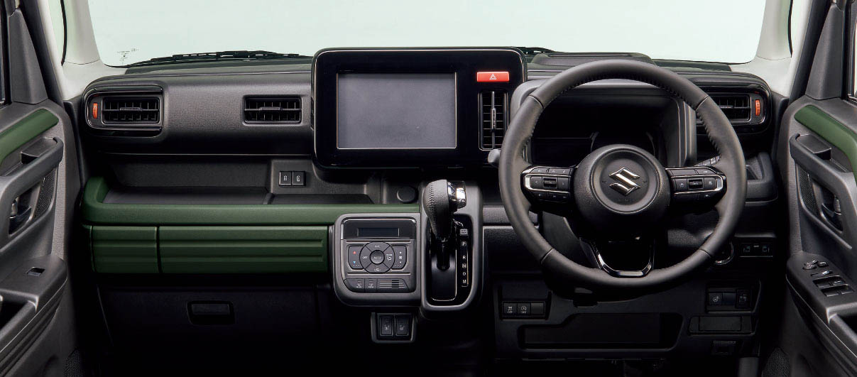 HYBRID XZターボのインパネ