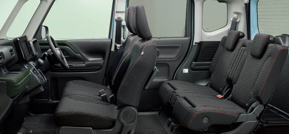 HYBRID XZターボのシート