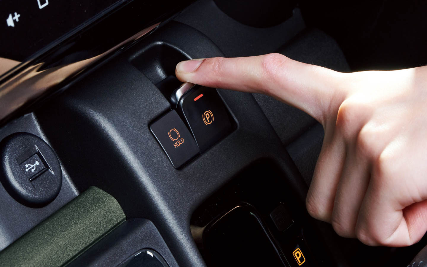 電動パーキングブレーキのイメージ