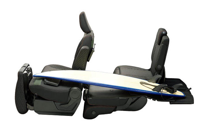 使い方に応じたシートアレンジも可能