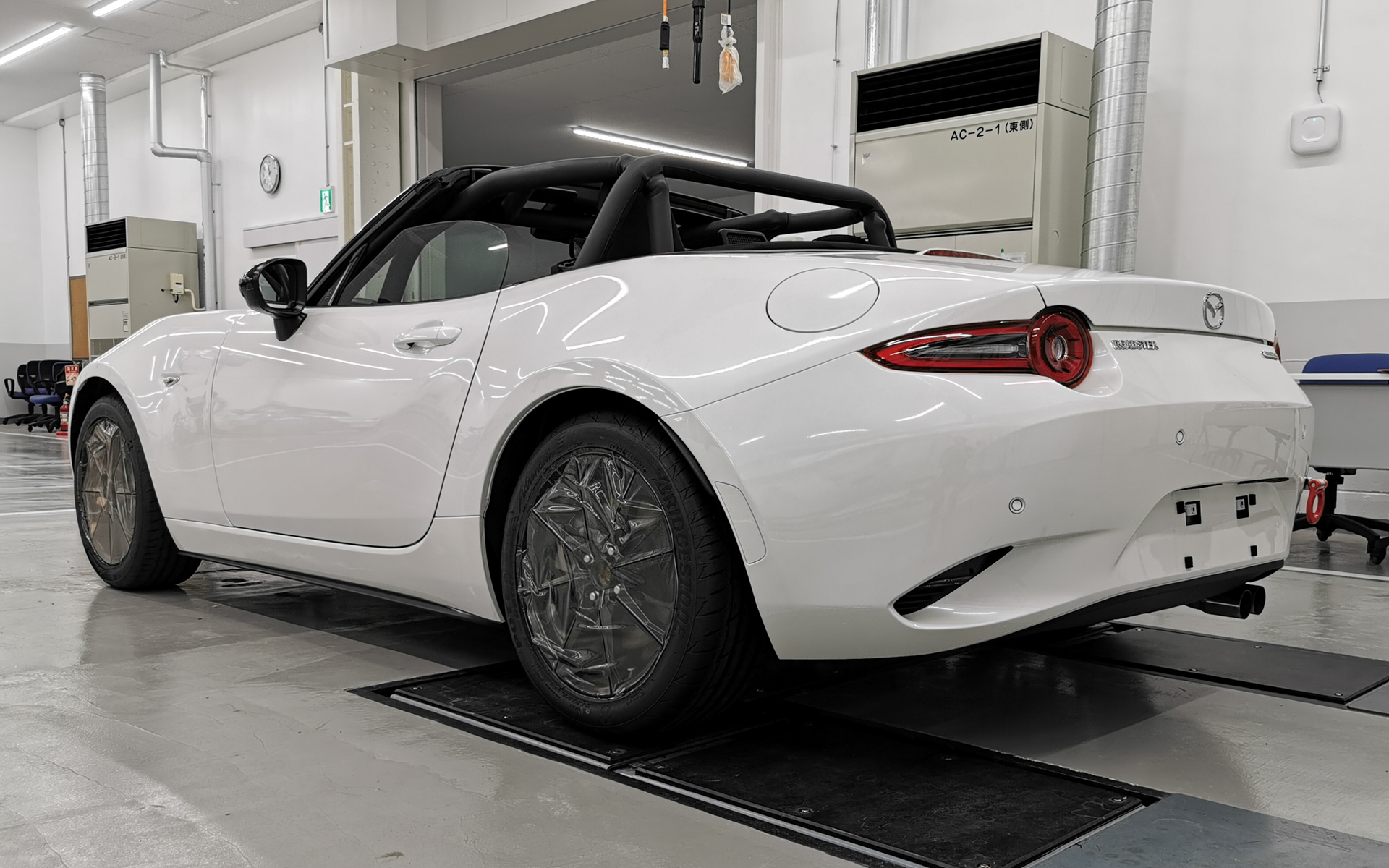 今年から車両が「NR-A」グレードへと変更になった