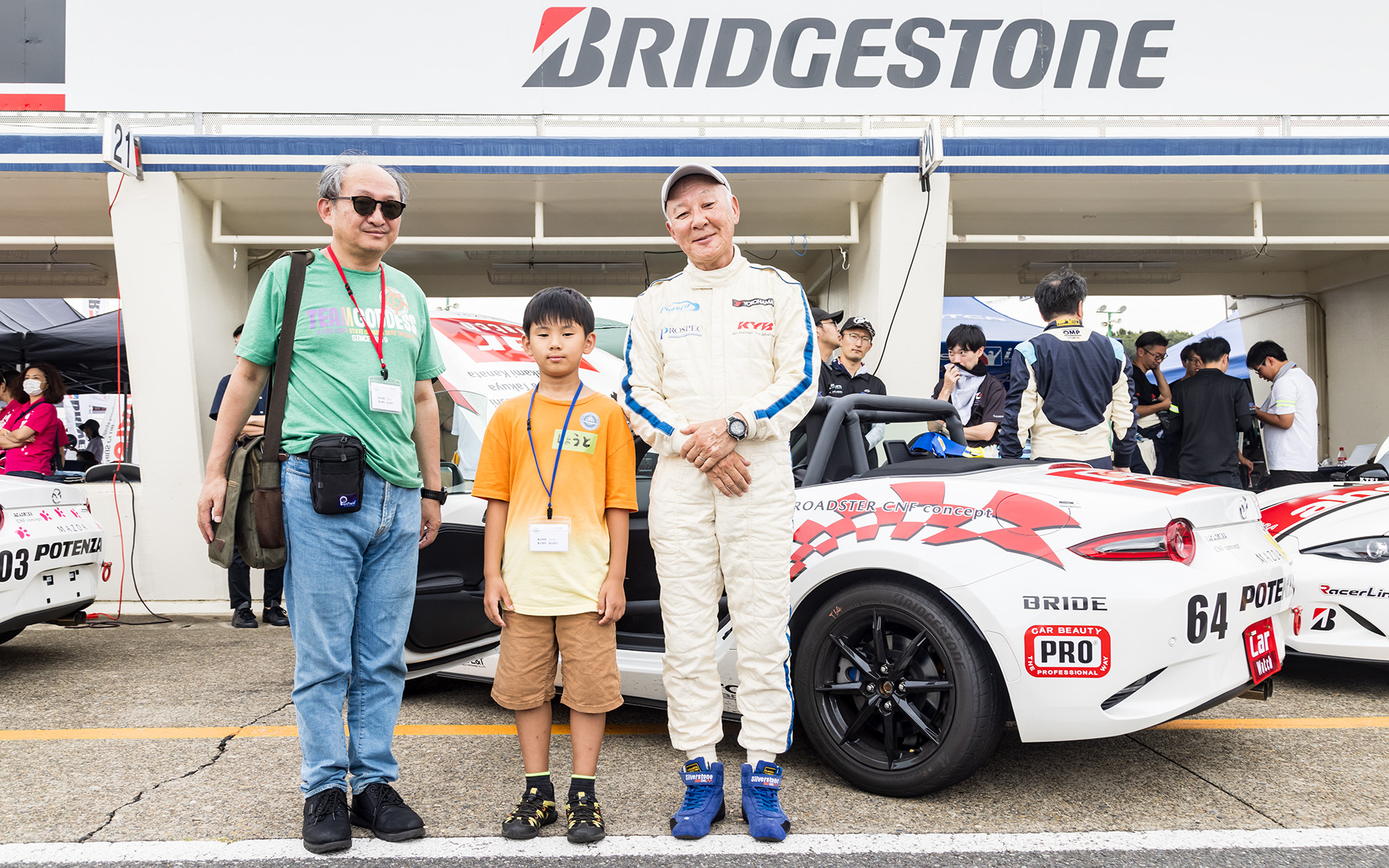 Car Watchロードスターの同乗走行を体験してくれた方。ありがとうございます