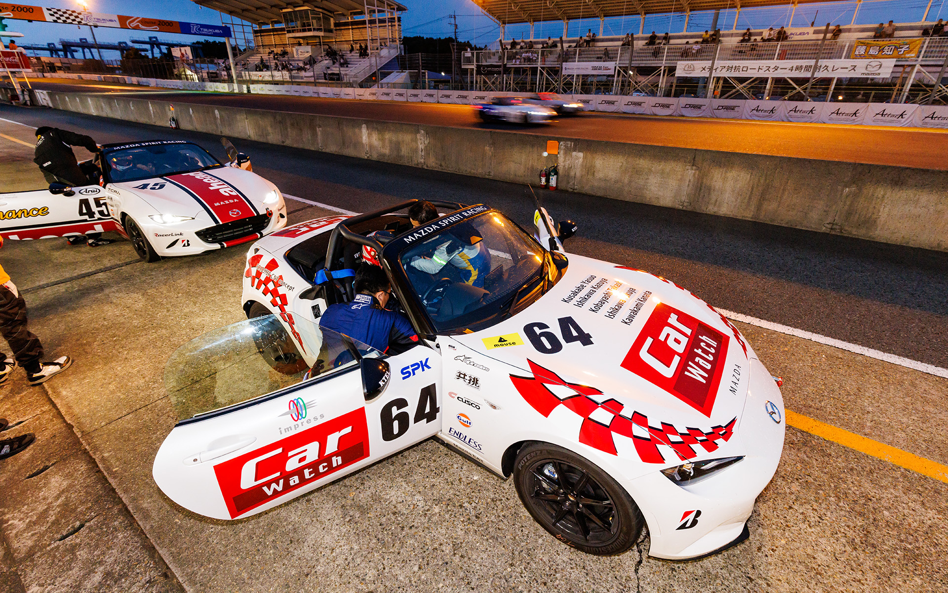 第3ドライバーのISHIKAWA氏に交代