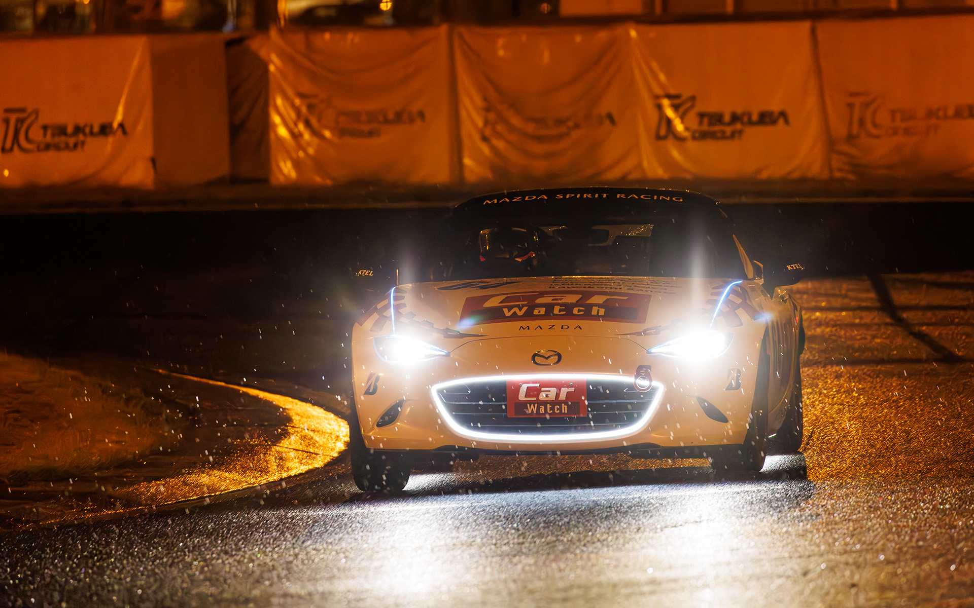 雨のなかを確実に走行し燃費も稼いでくれた