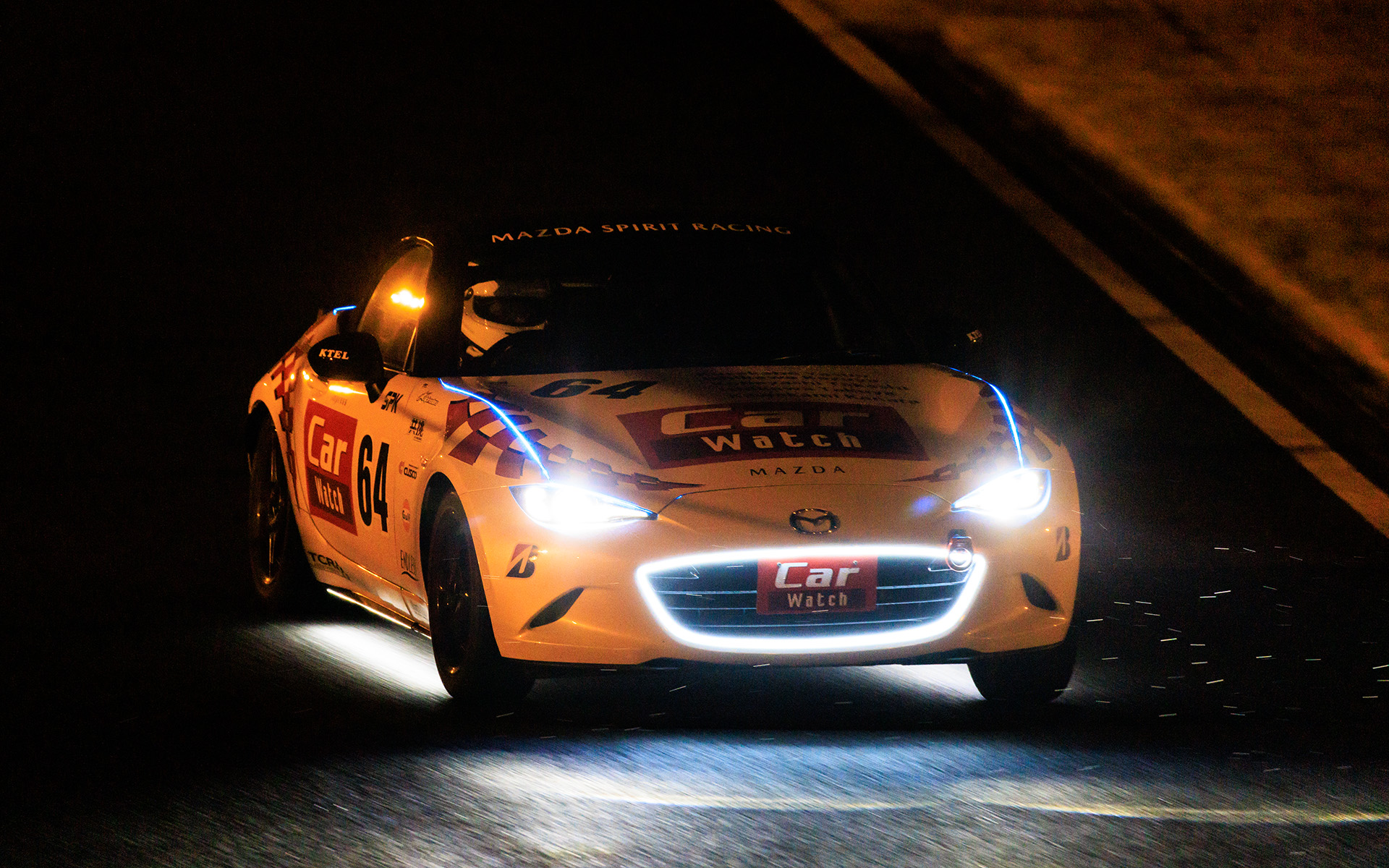 途中で雨がやみ、路面が乾いてペースアップ