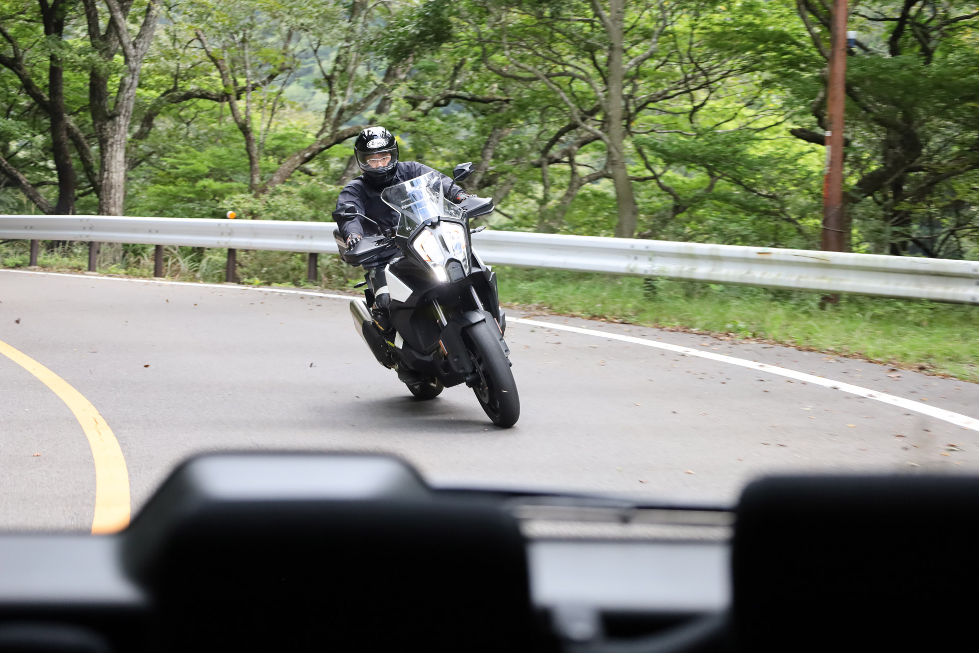 「Riding distance assist」（RDA）を公道で体験