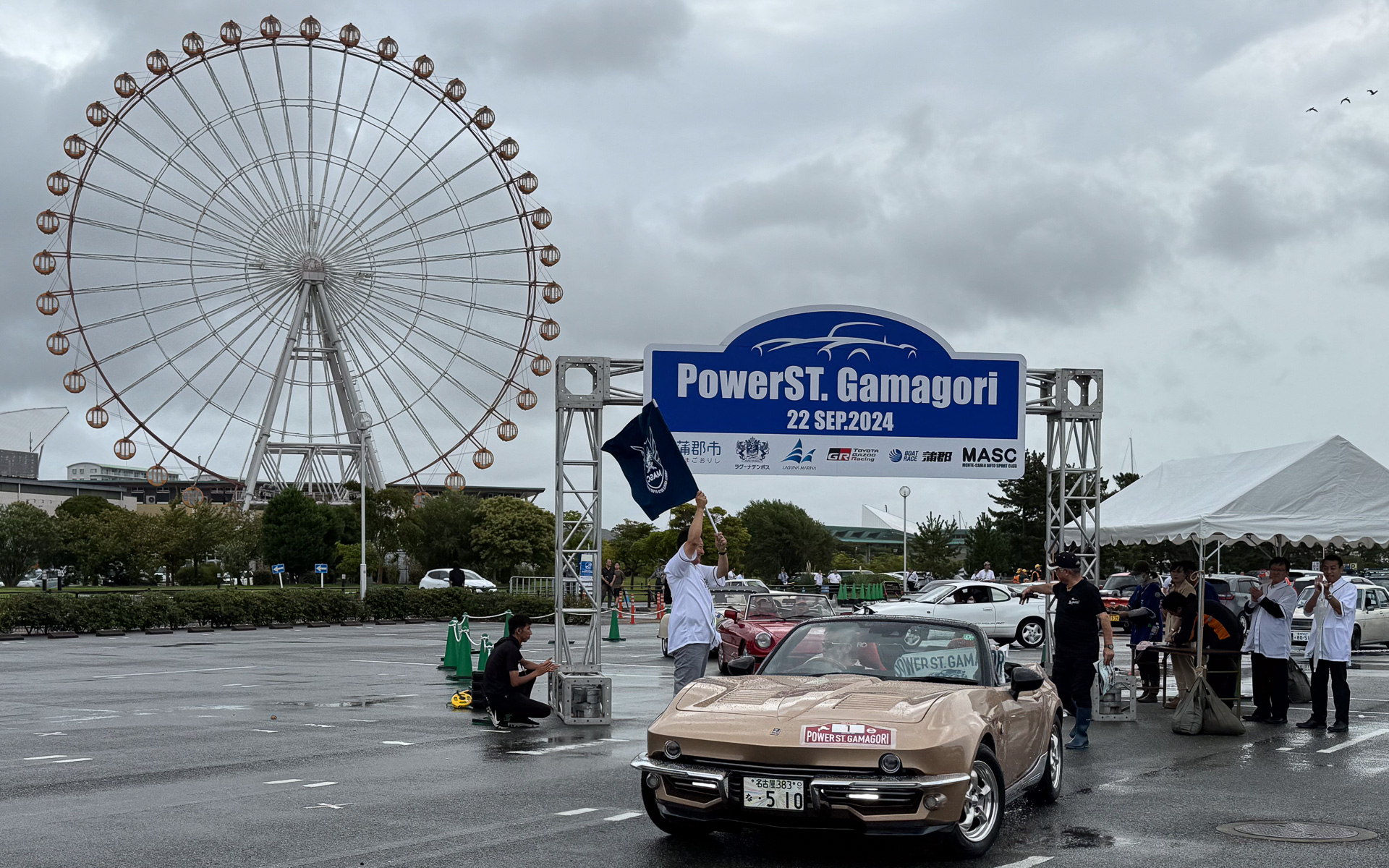 愛知県蒲郡市のラグーナビーチをメイン会場に開催された「パワステがまごおり」