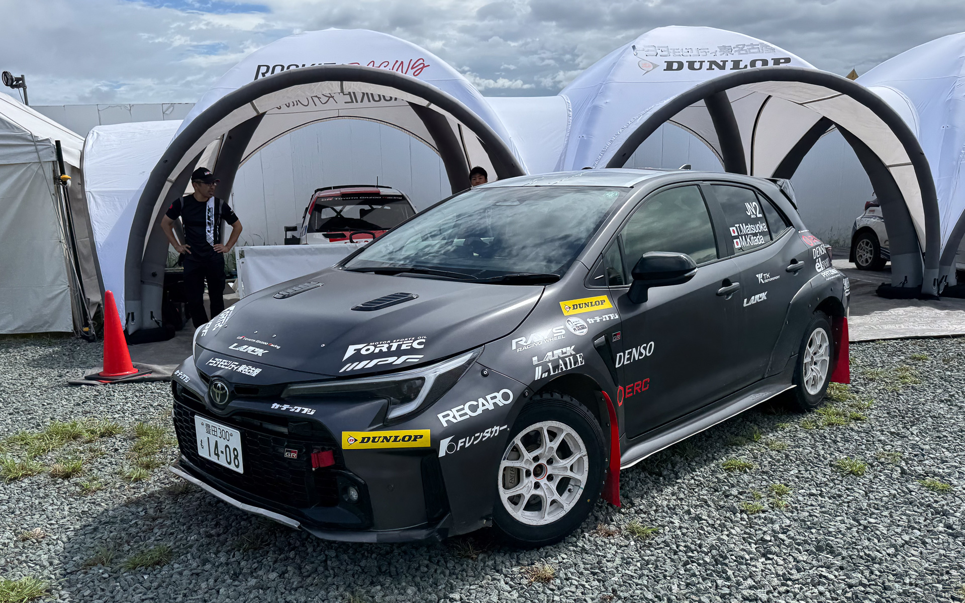 ラリー仕様のGRカローラ