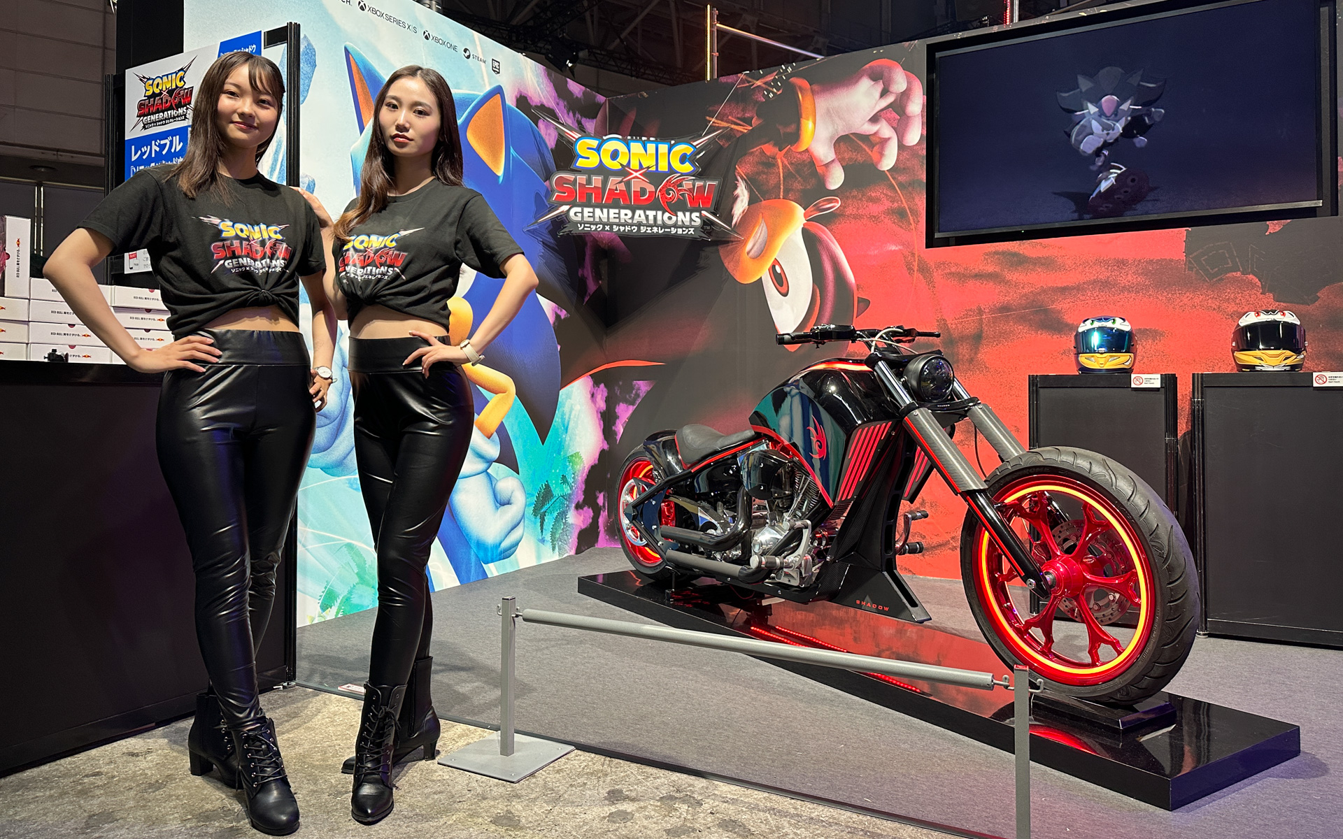 「ソニック✕シャドウ ジェネレーションズ」のブース
