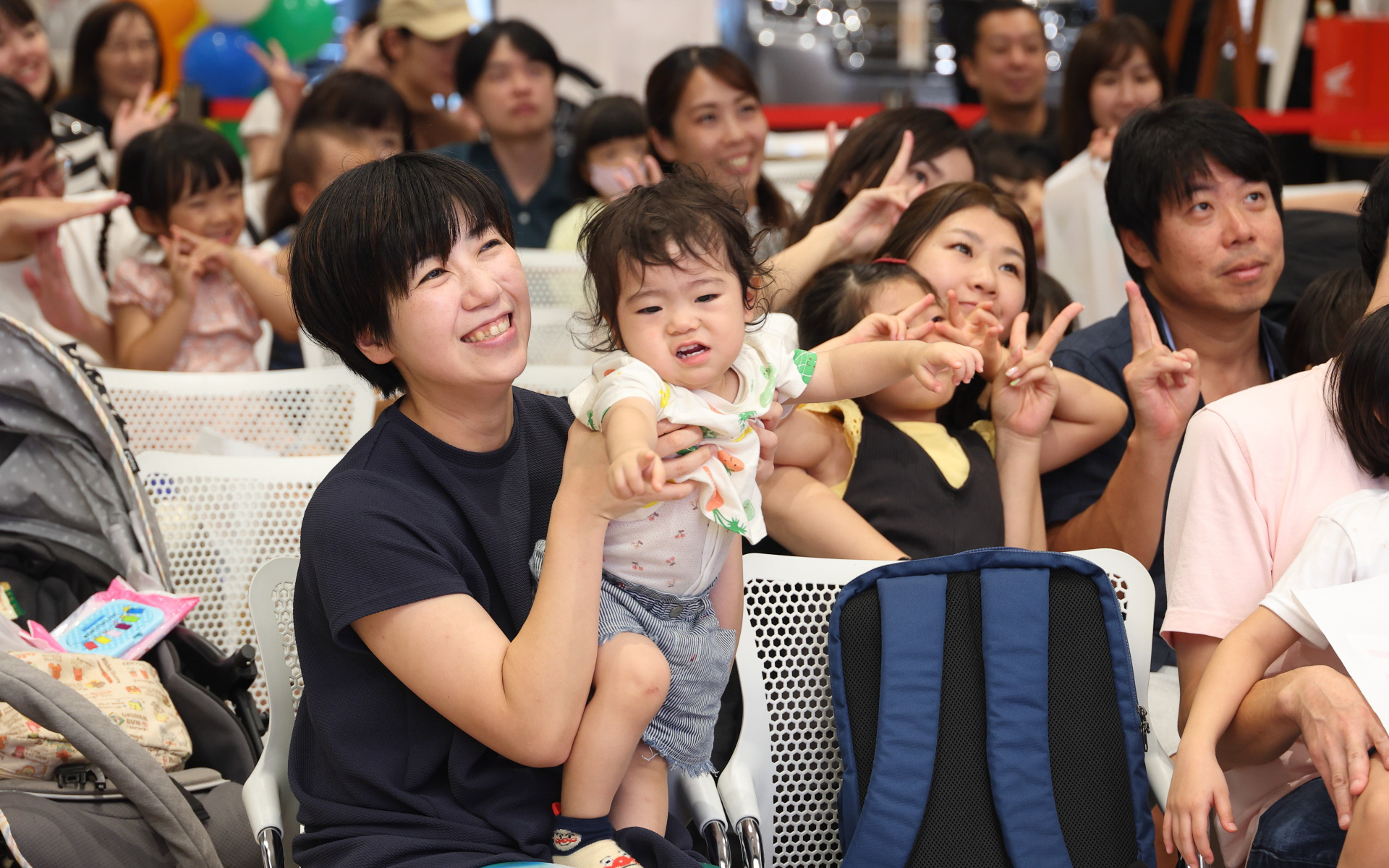 会場は終始賑やかでありながら、どこかほのぼのとした雰囲気