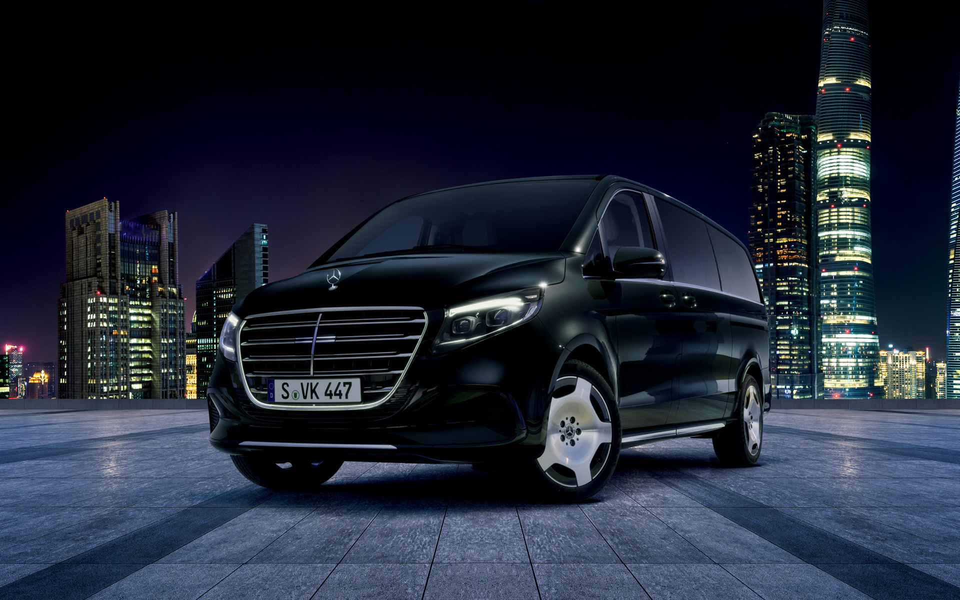 V 220 d EXCLUSIVE extra-long Black Suite