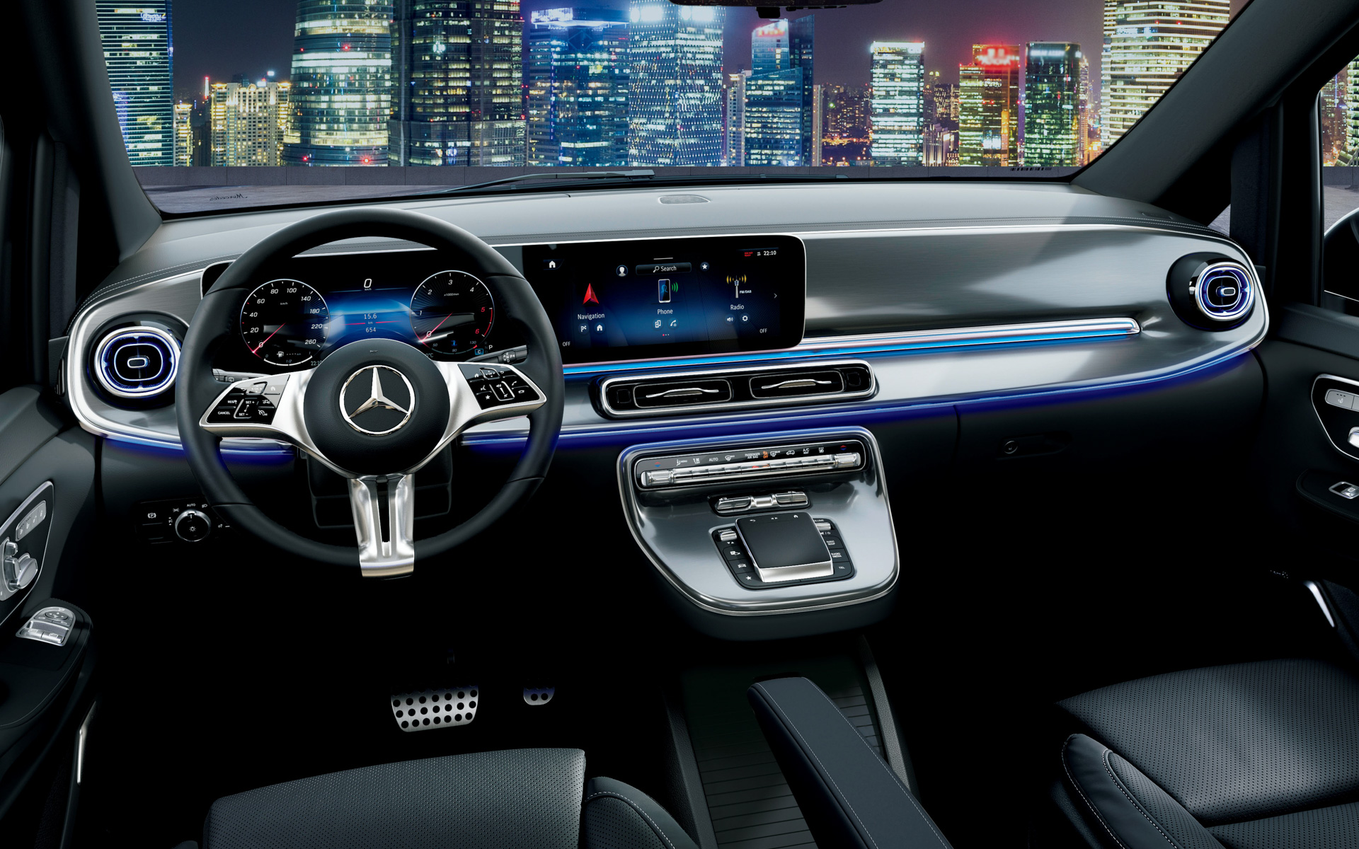 V 220 d EXCLUSIVE extra-long Black Suite