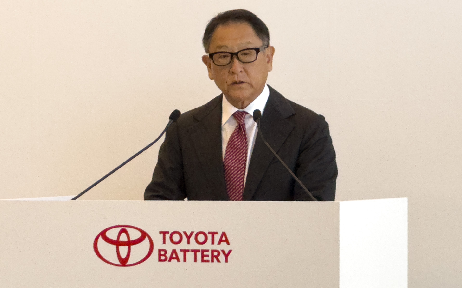 トヨタ自動車株式会社 代表取締役会長 豊田章男氏