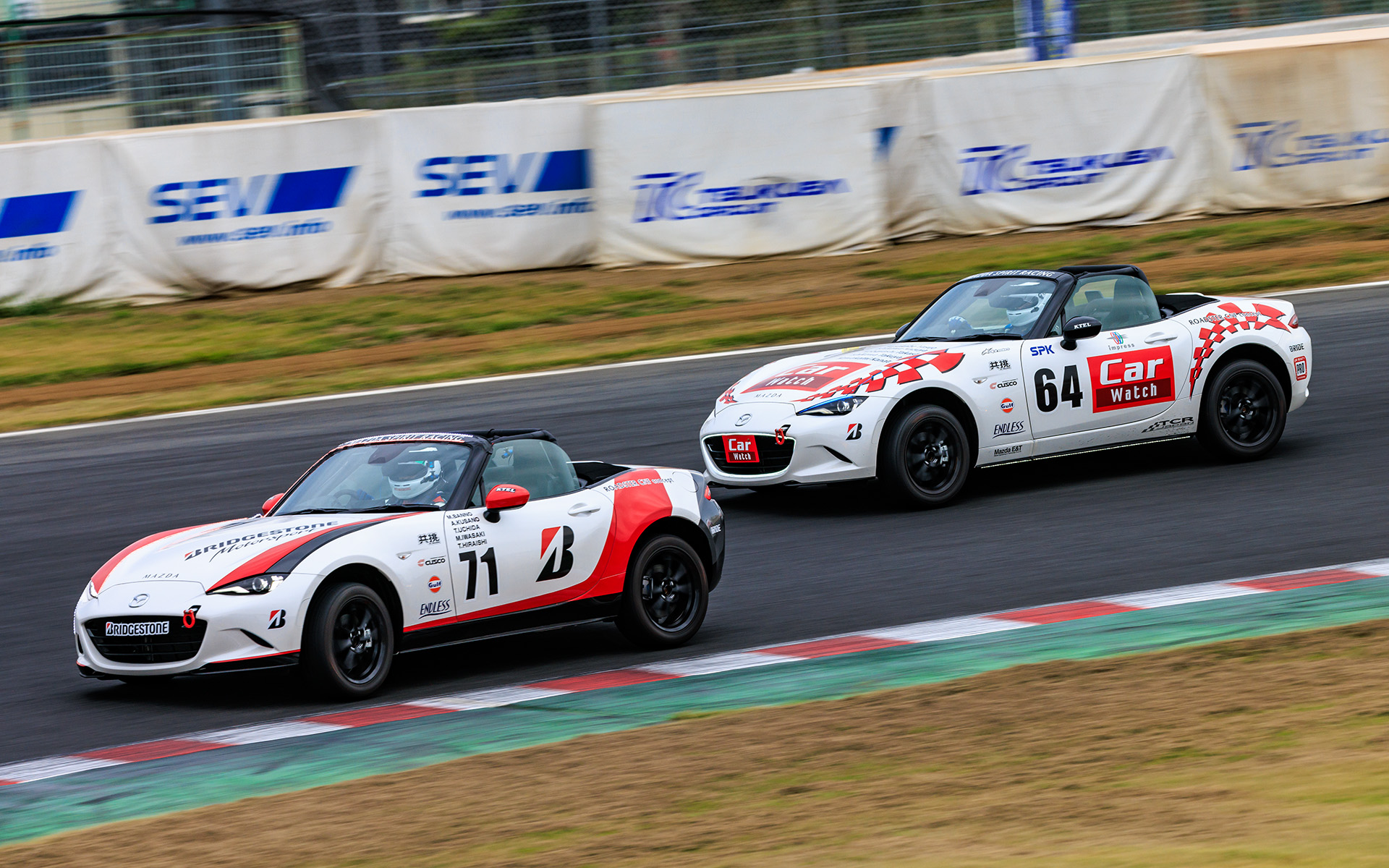 Car Watch号は無事に4時間を走りきり、7位でフィニッシュ